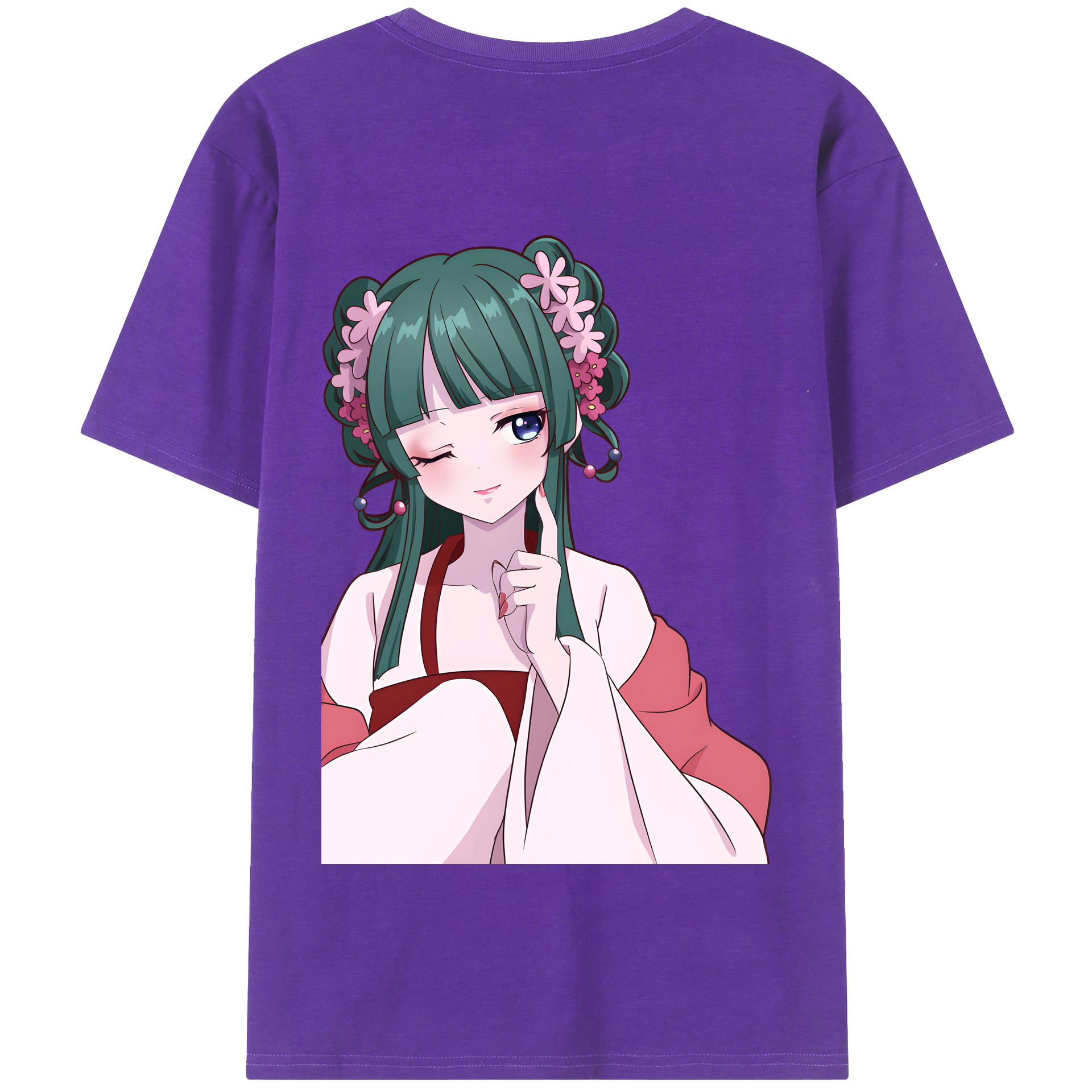 （画像用） 薬屋のひとりごと The Apothecary Diaries 綿100％半袖Tシャツ（背面プリント）