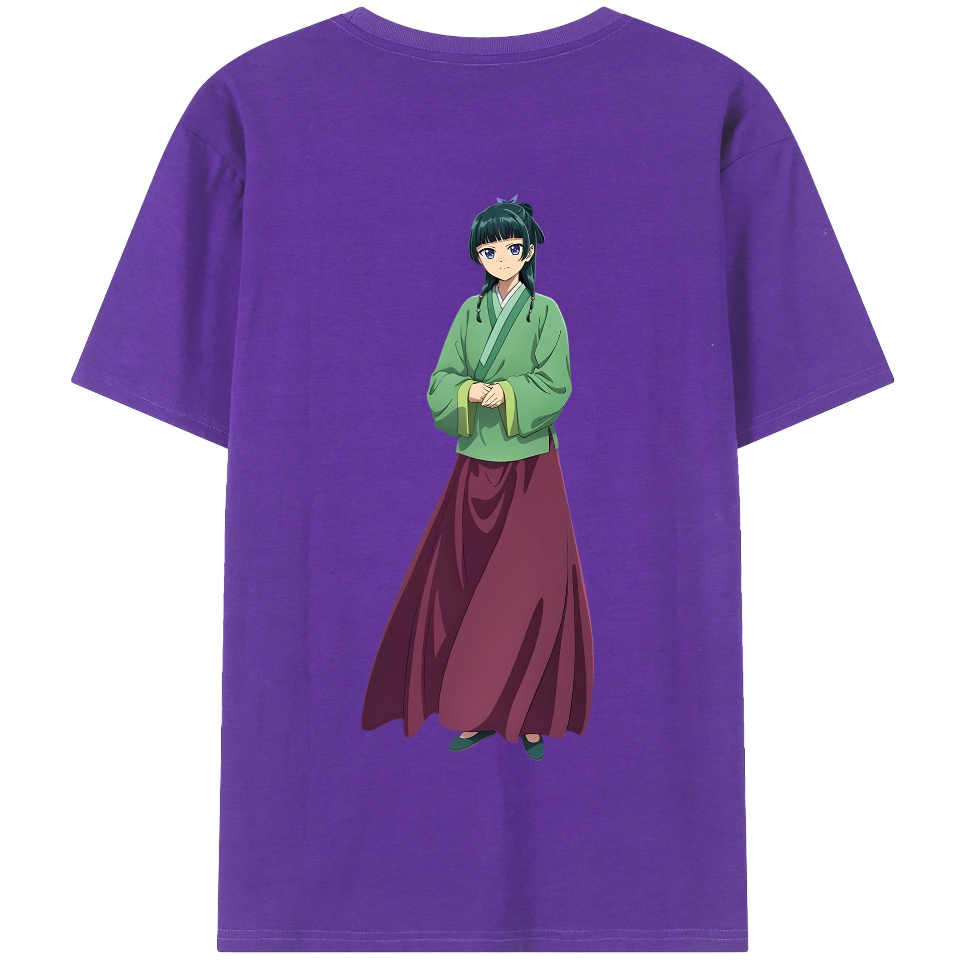 （画像用） 薬屋のひとりごと The Apothecary Diaries 綿100％半袖Tシャツ（背面プリント）