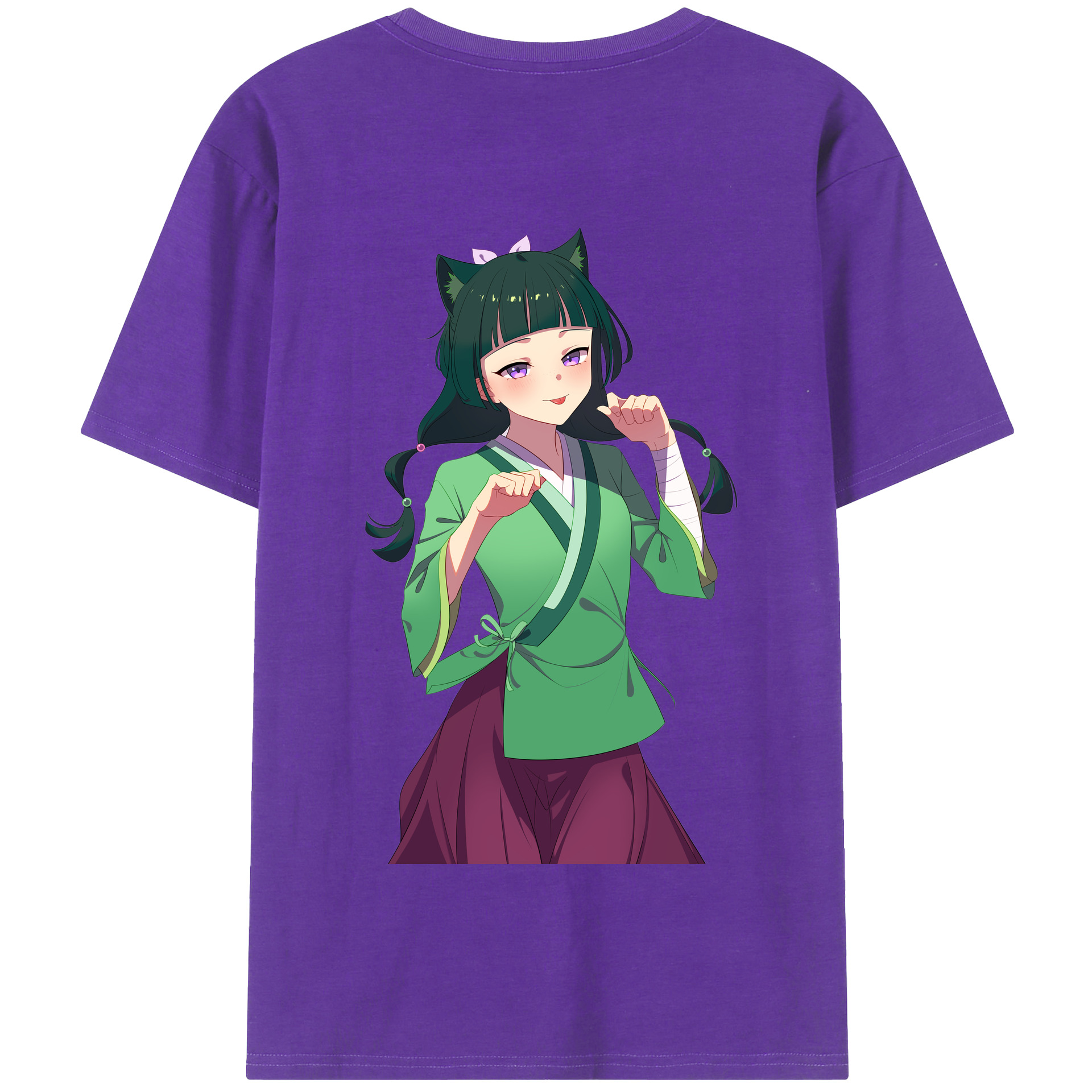 （画像用） 薬屋のひとりごと The Apothecary Diaries 綿100％半袖Tシャツ（背面プリント）