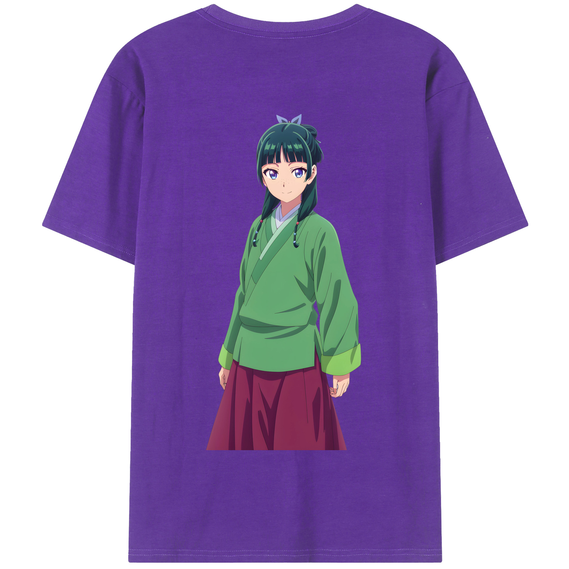 （画像用） 薬屋のひとりごと The Apothecary Diaries 綿100％半袖Tシャツ（背面プリント）