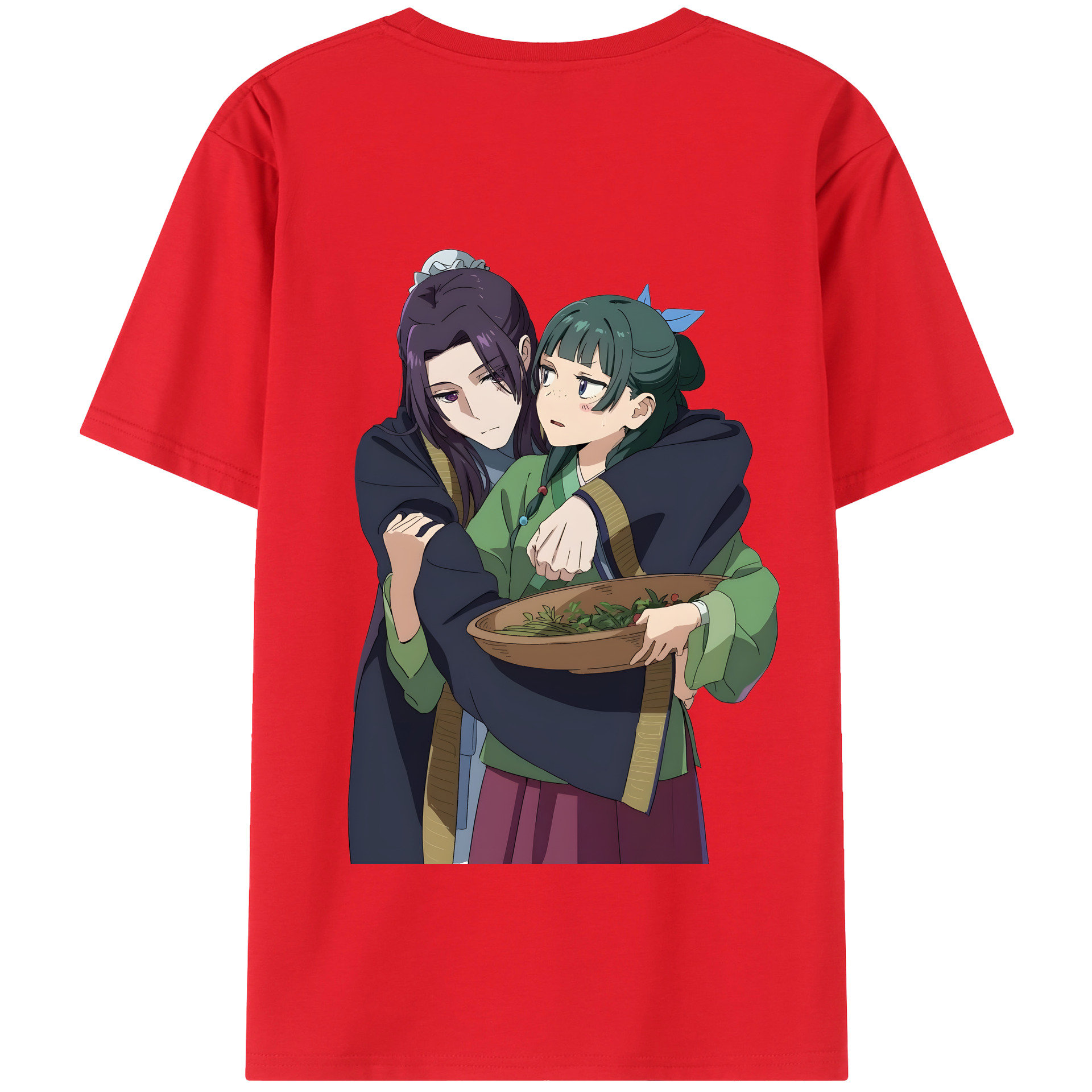 （画像用） 薬屋のひとりごと The Apothecary Diaries 綿100％半袖Tシャツ（背面プリント）