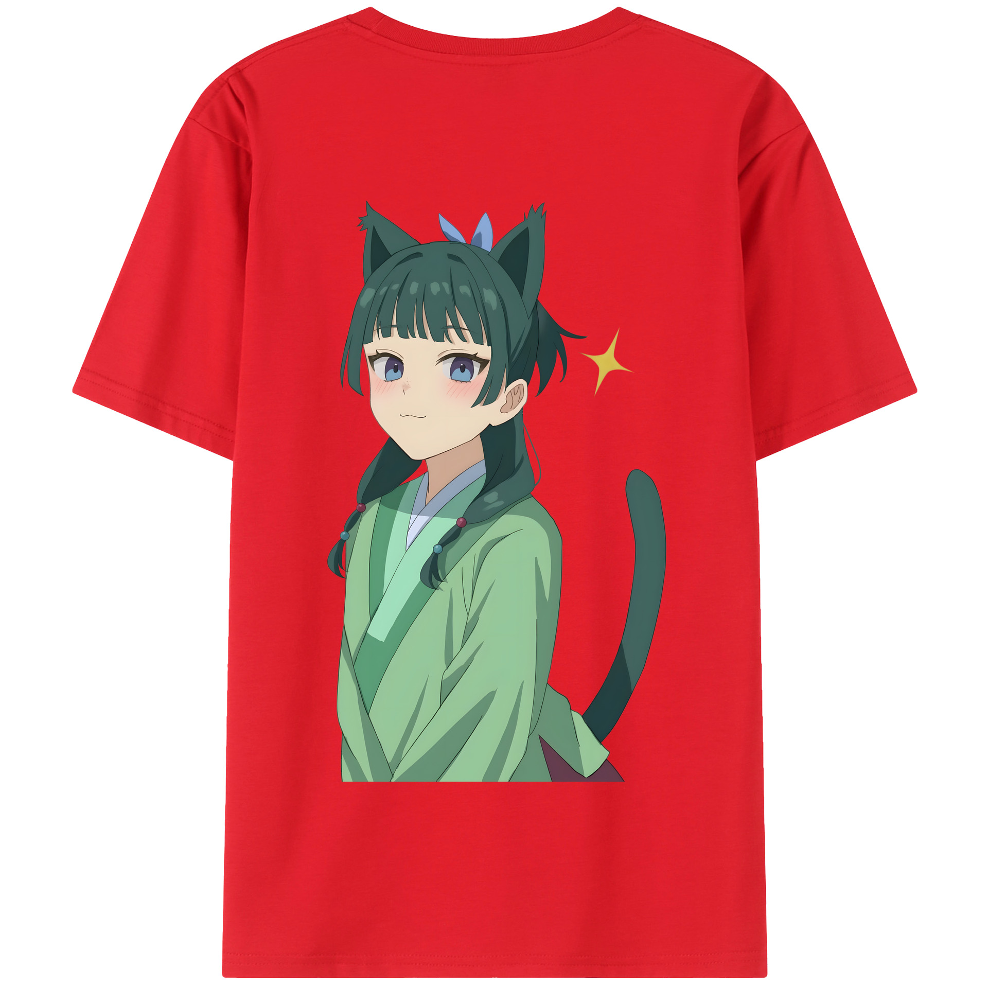 （画像用） 薬屋のひとりごと The Apothecary Diaries 綿100％半袖Tシャツ（背面プリント）