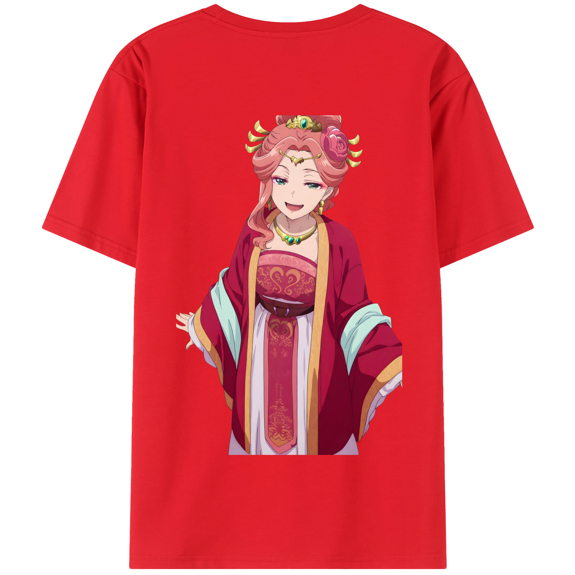 （画像用） 薬屋のひとりごと The Apothecary Diaries 綿100％半袖Tシャツ（背面プリント）