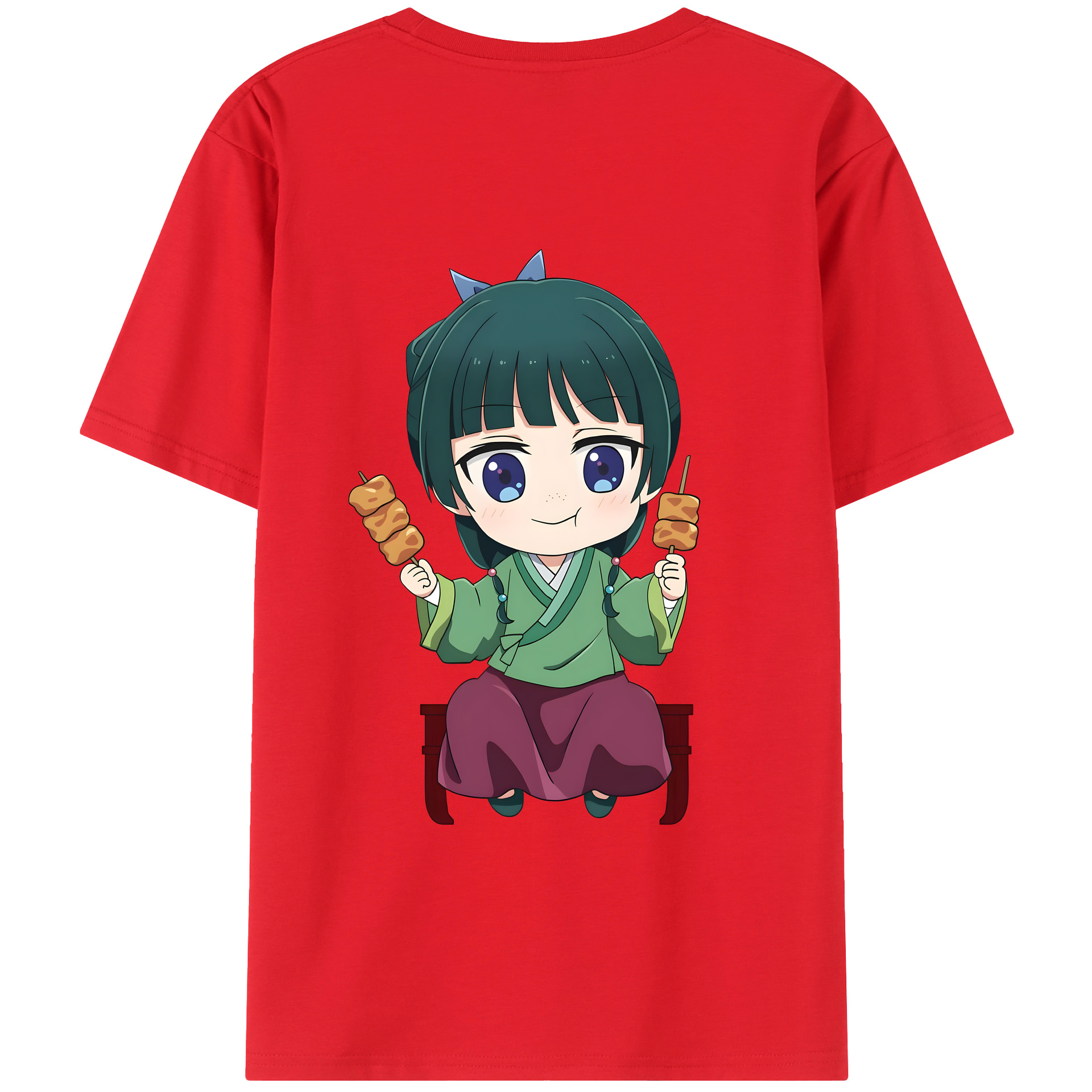 （画像用） 薬屋のひとりごと The Apothecary Diaries 綿100％半袖Tシャツ（背面プリント）