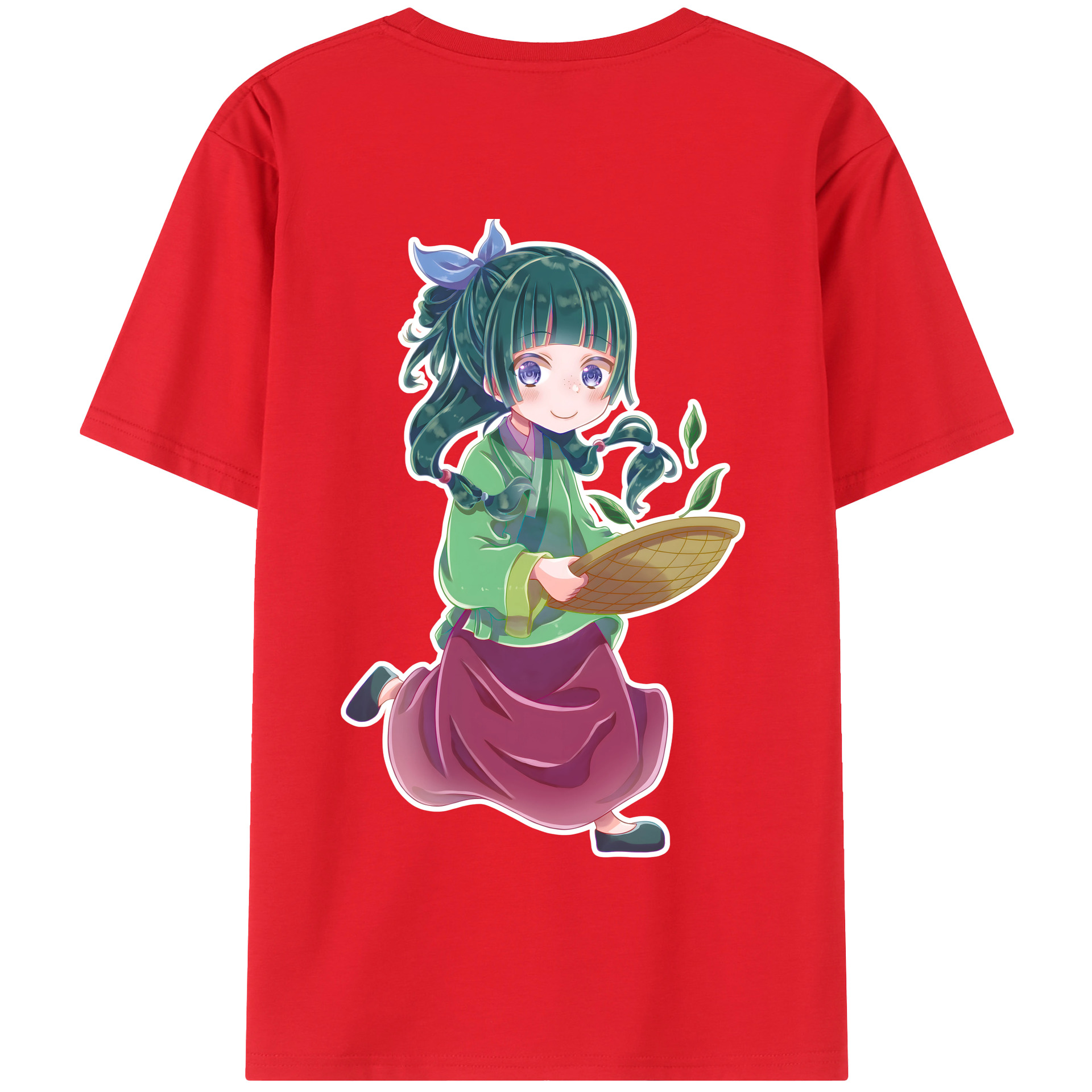 （画像用） 薬屋のひとりごと The Apothecary Diaries 綿100％半袖Tシャツ（背面プリント）