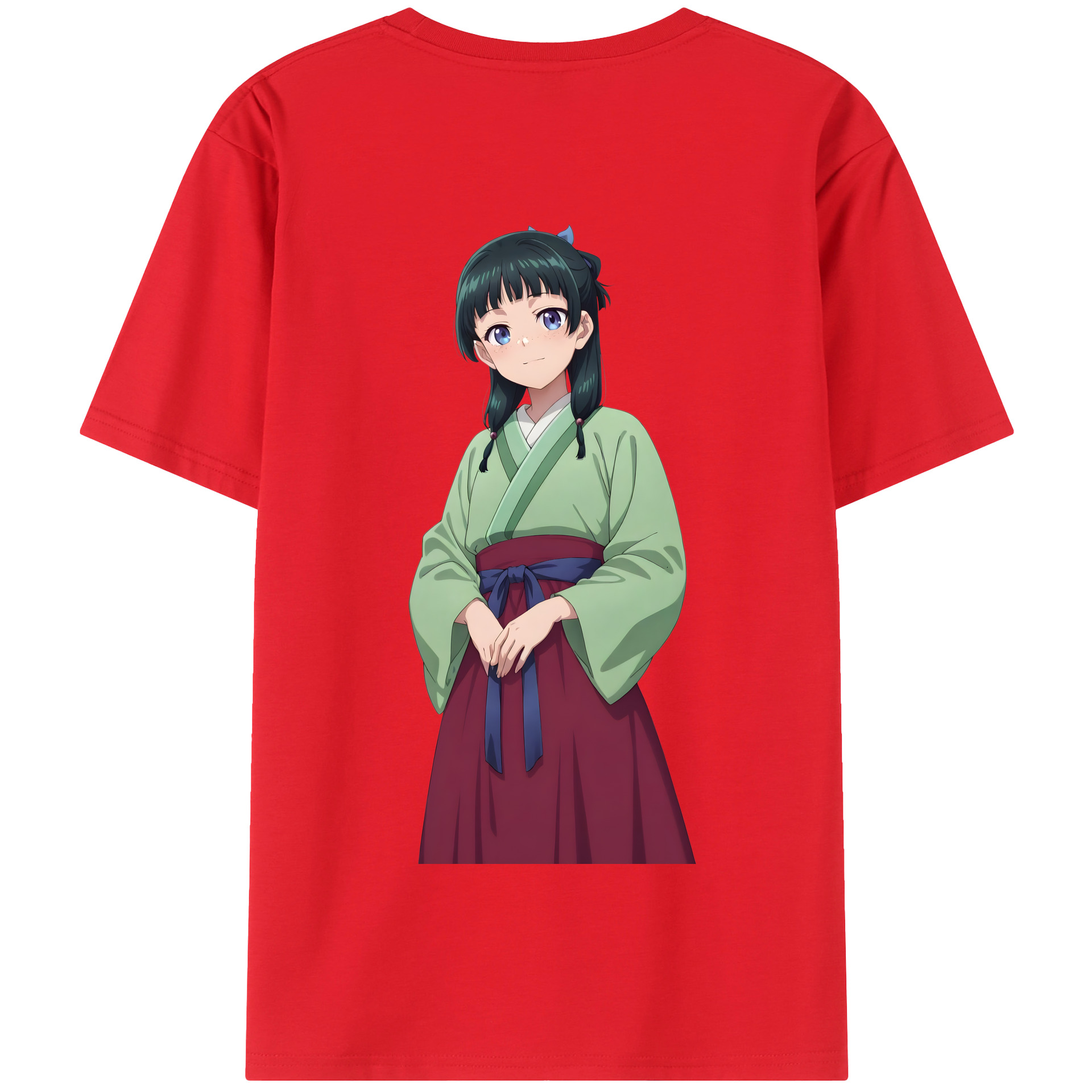 （画像用） 薬屋のひとりごと The Apothecary Diaries 綿100％半袖Tシャツ（背面プリント）