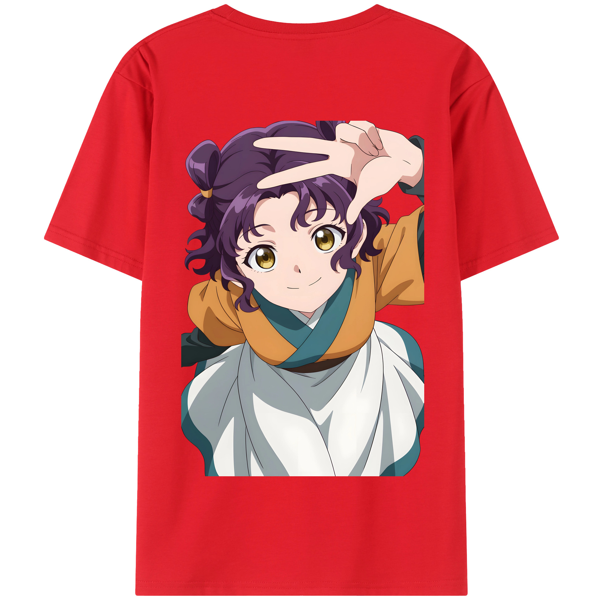 （画像用） 薬屋のひとりごと The Apothecary Diaries 綿100％半袖Tシャツ（背面プリント）