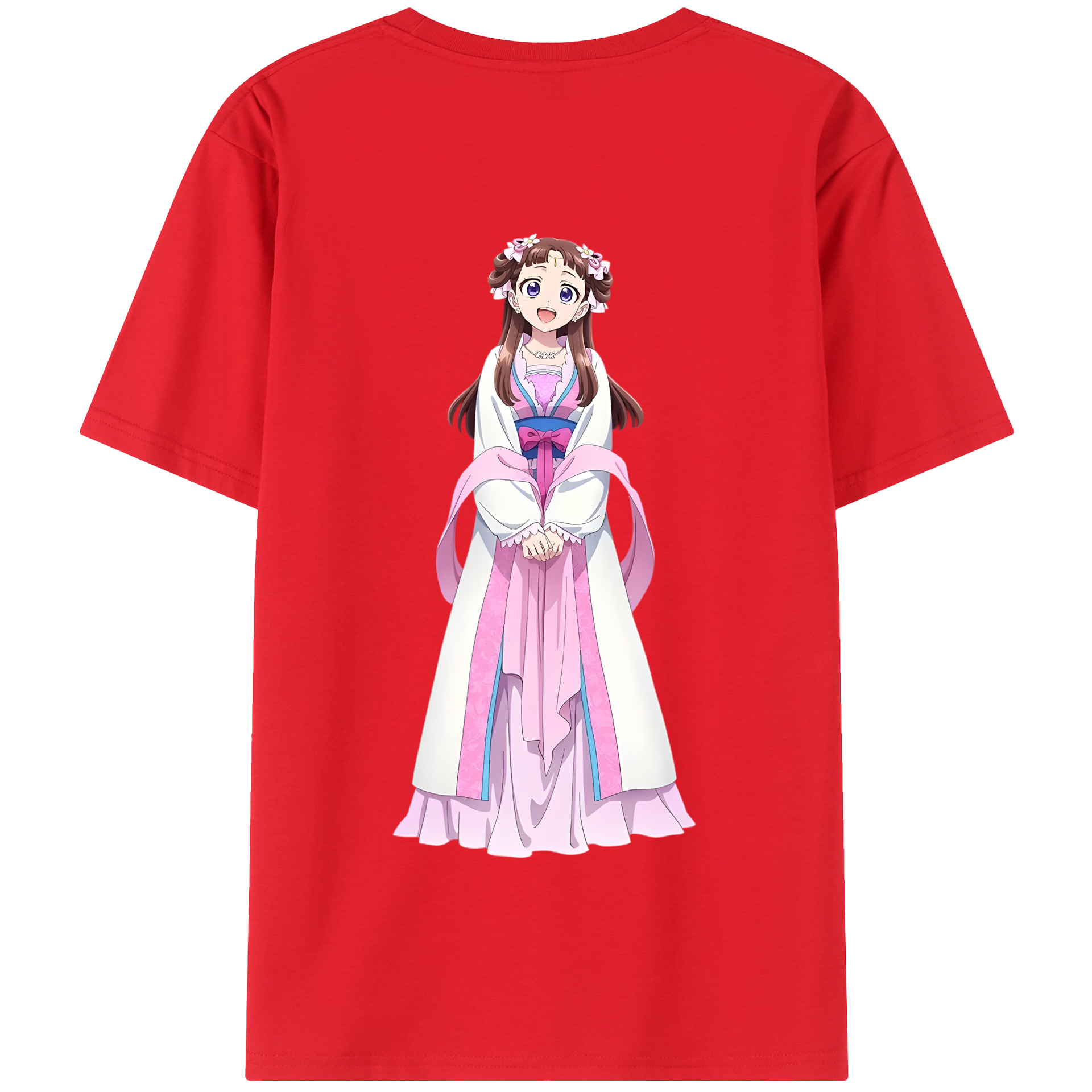 （画像用） 薬屋のひとりごと The Apothecary Diaries 綿100％半袖Tシャツ（背面プリント）