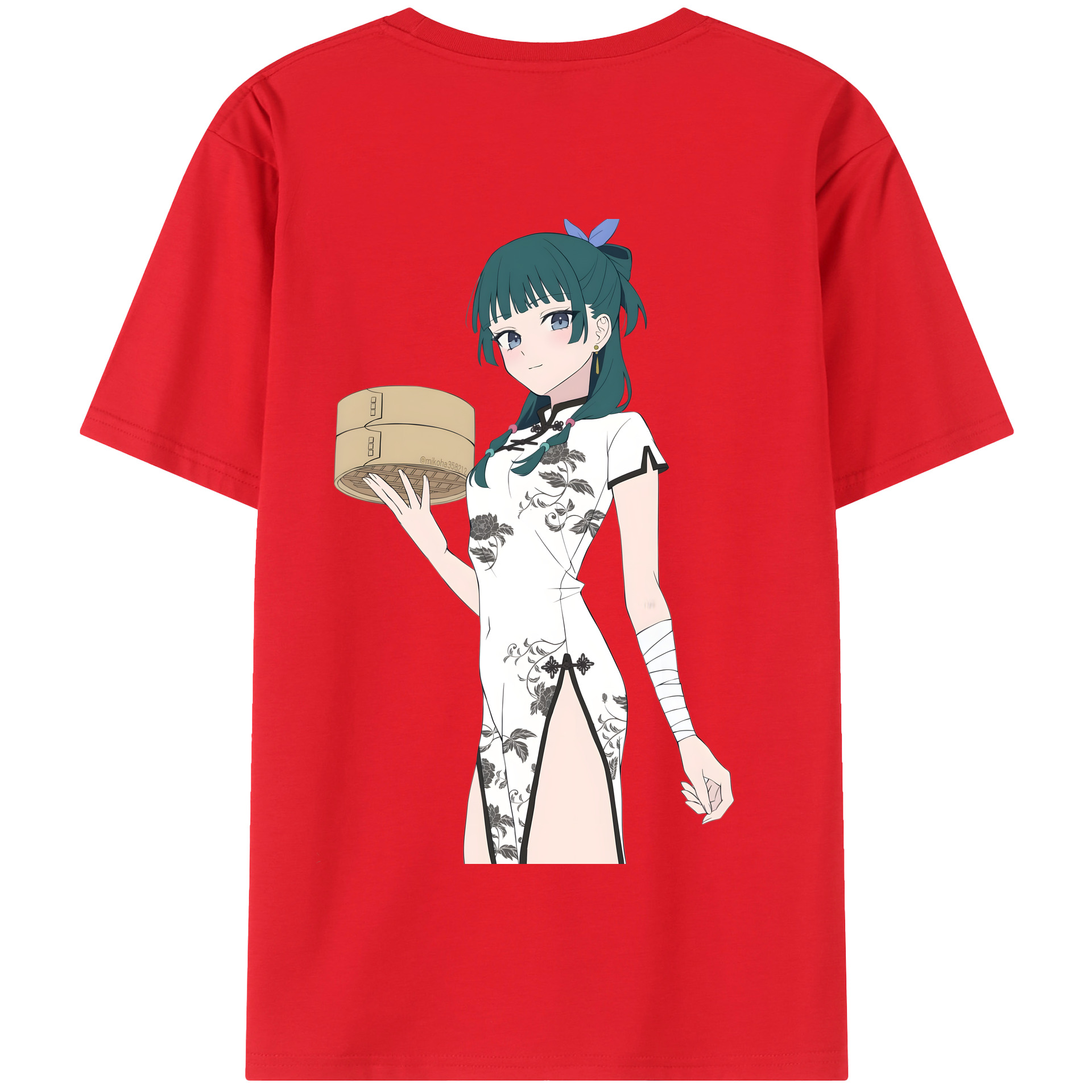 （画像用） 薬屋のひとりごと The Apothecary Diaries 綿100％半袖Tシャツ（背面プリント）