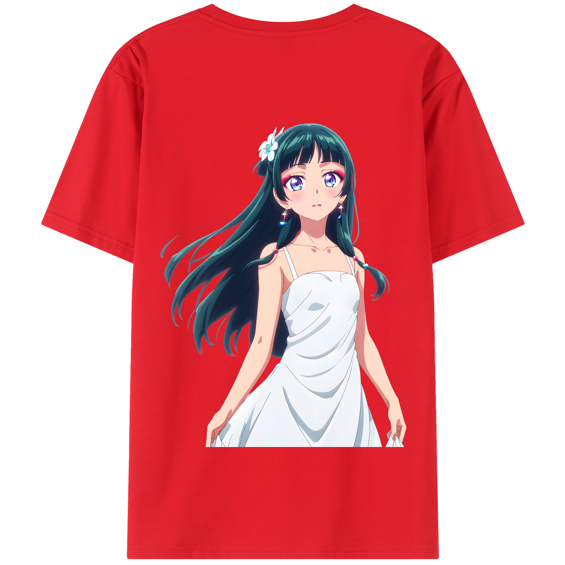 （画像用） 薬屋のひとりごと The Apothecary Diaries 綿100％半袖Tシャツ（背面プリント）