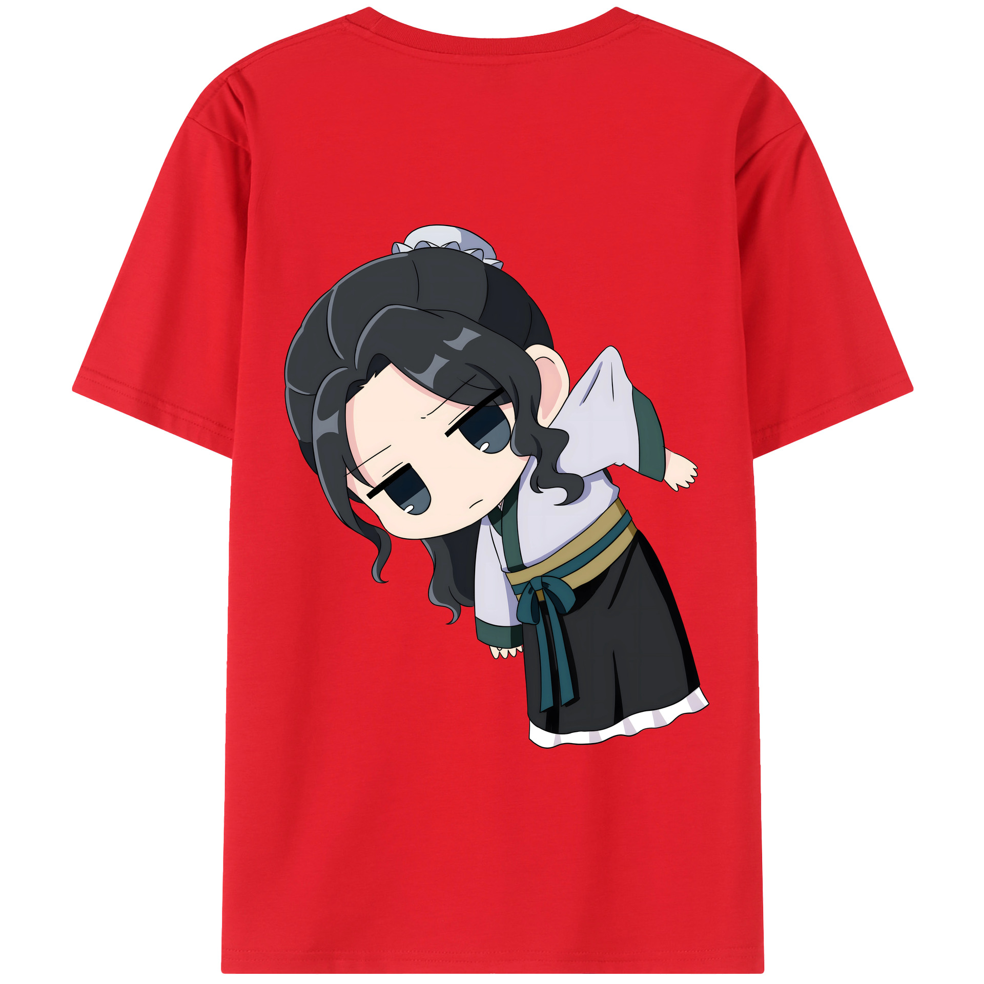 （画像用） 薬屋のひとりごと The Apothecary Diaries 綿100％半袖Tシャツ（背面プリント）