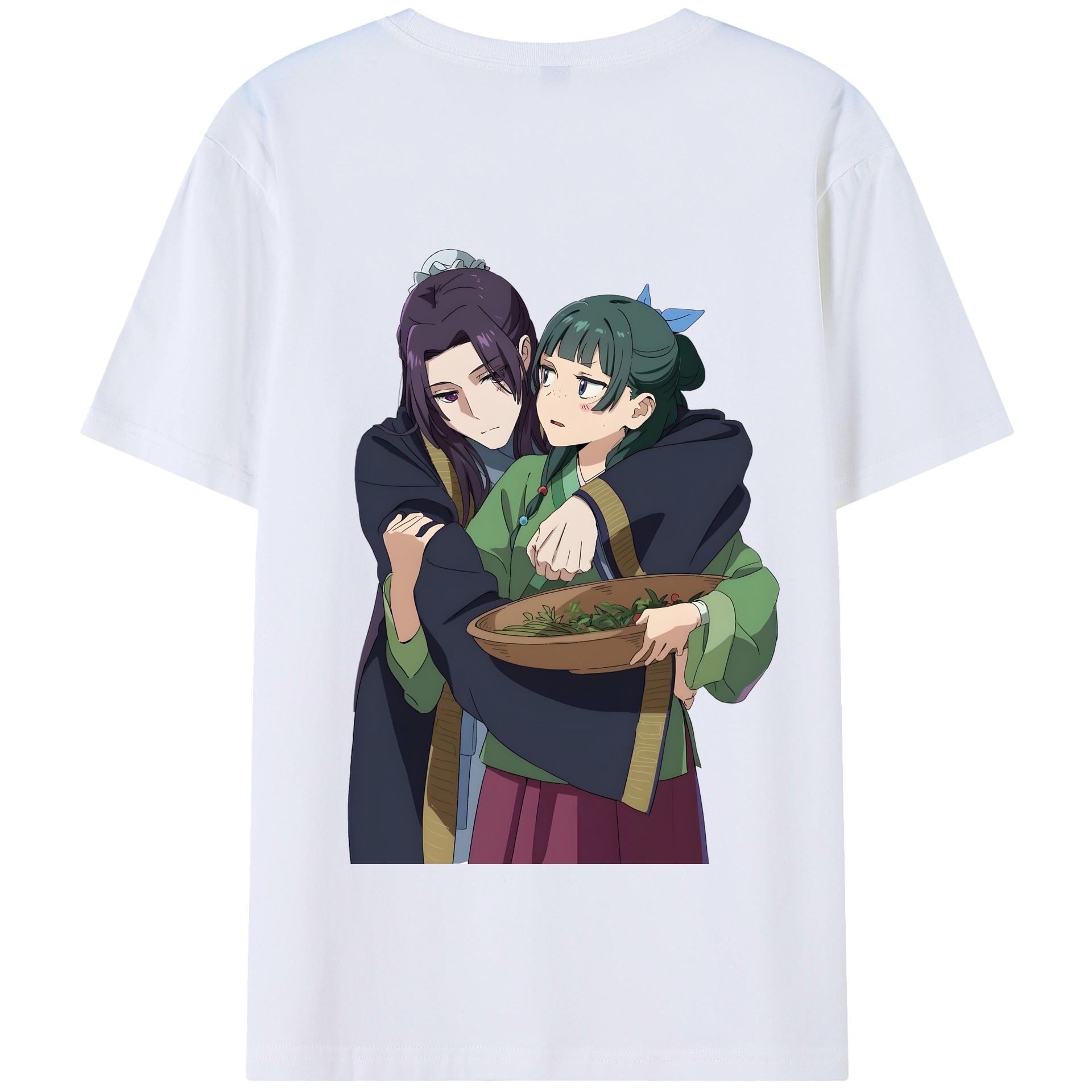 （画像用） 薬屋のひとりごと The Apothecary Diaries 綿100％半袖Tシャツ（背面プリント）
