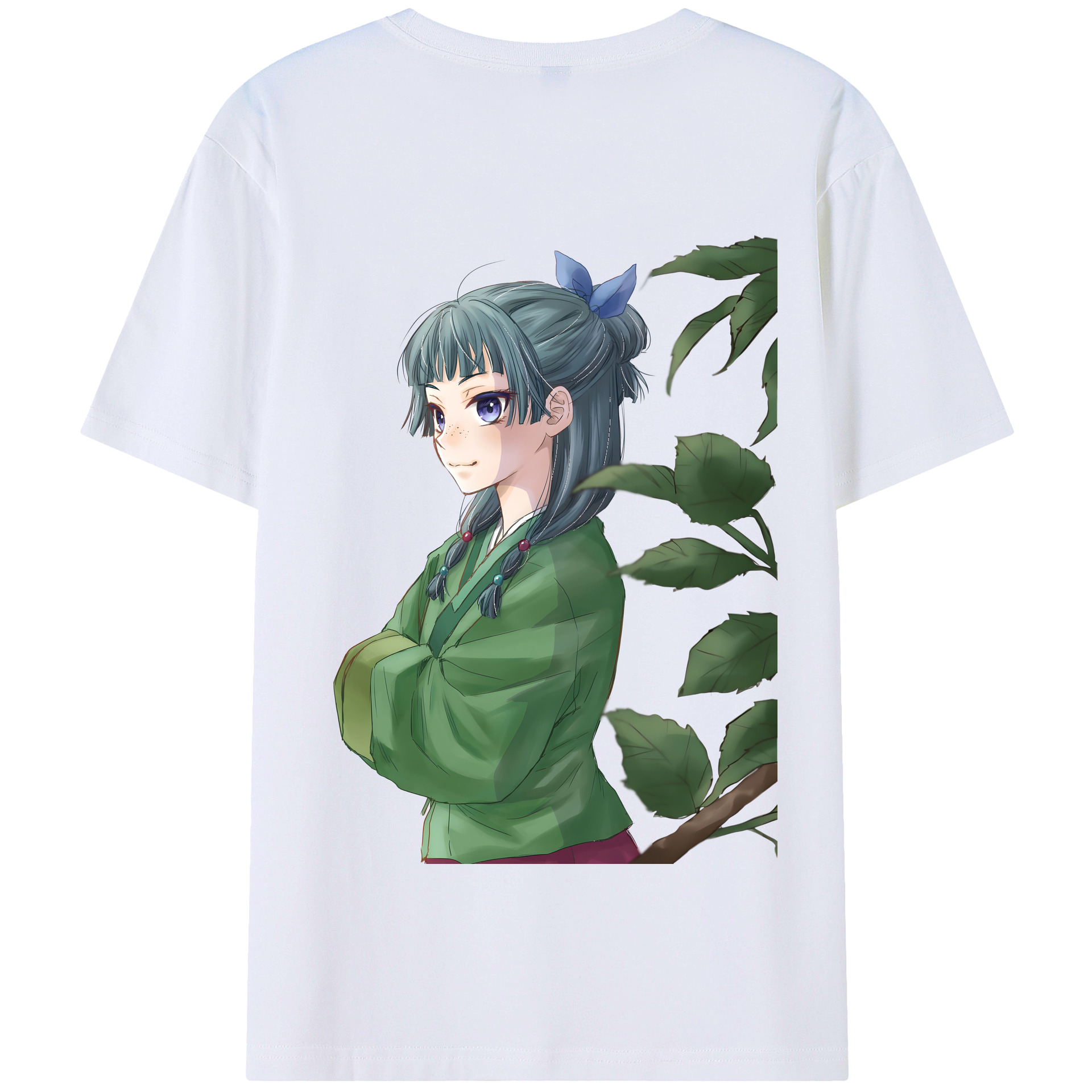 （画像用） 薬屋のひとりごと The Apothecary Diaries 綿100％半袖Tシャツ（背面プリント）