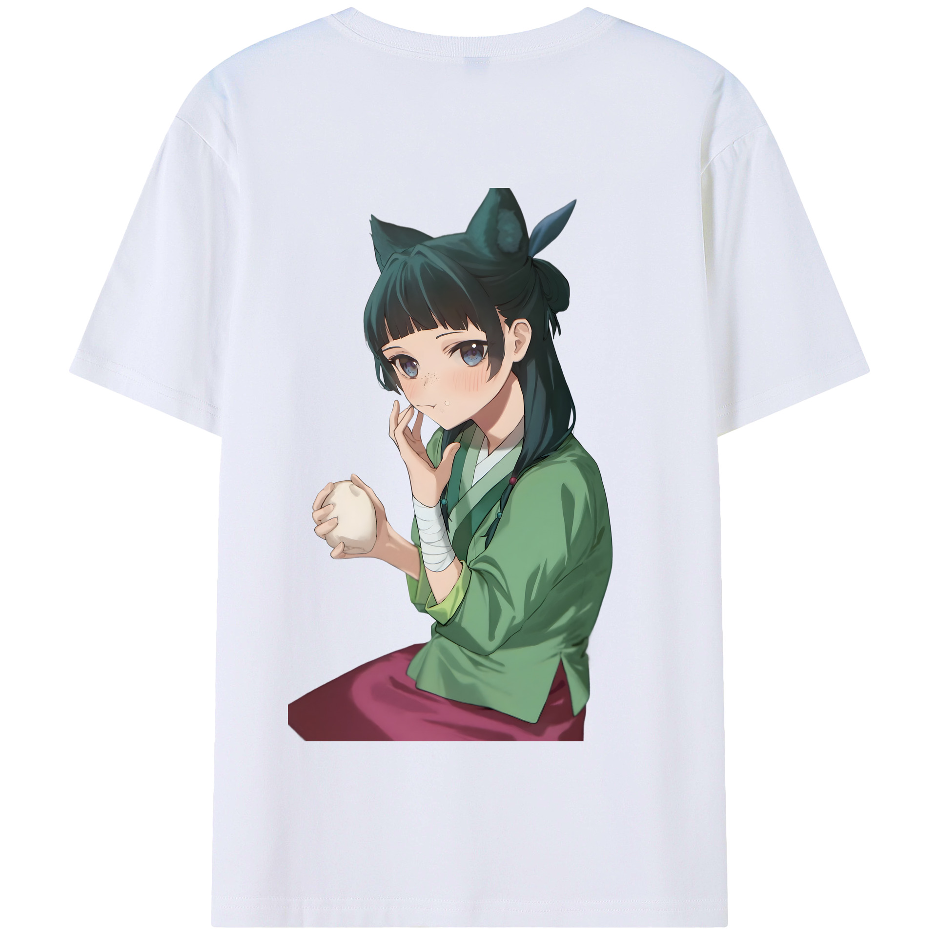 （画像用） 薬屋のひとりごと The Apothecary Diaries 綿100％半袖Tシャツ（背面プリント）