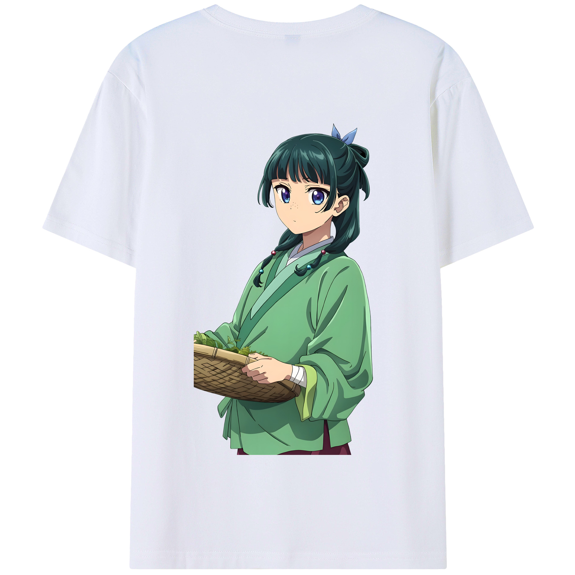（画像用） 薬屋のひとりごと The Apothecary Diaries 綿100％半袖Tシャツ（背面プリント）