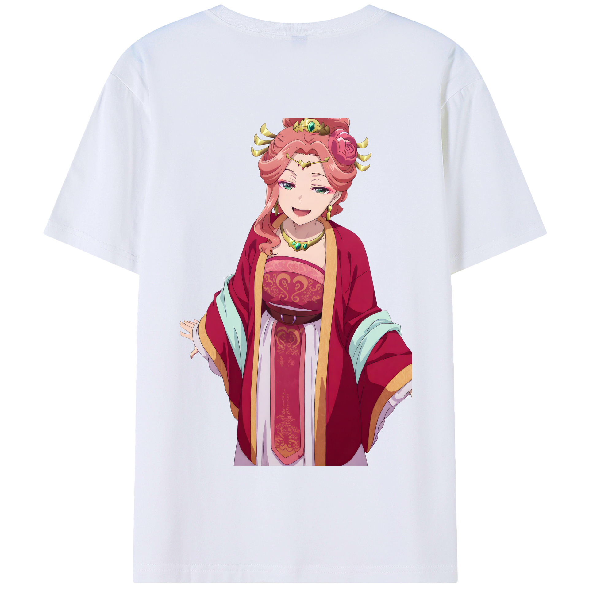 （画像用） 薬屋のひとりごと The Apothecary Diaries 綿100％半袖Tシャツ（背面プリント）