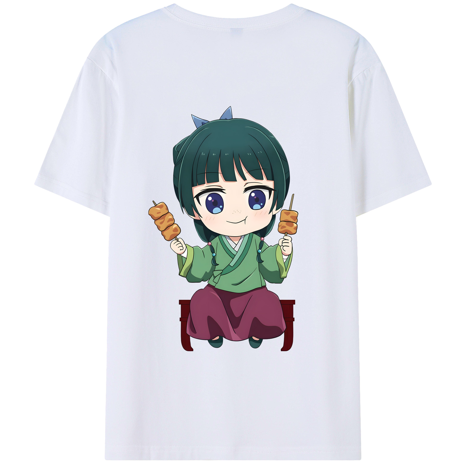 （画像用） 薬屋のひとりごと The Apothecary Diaries 綿100％半袖Tシャツ（背面プリント）