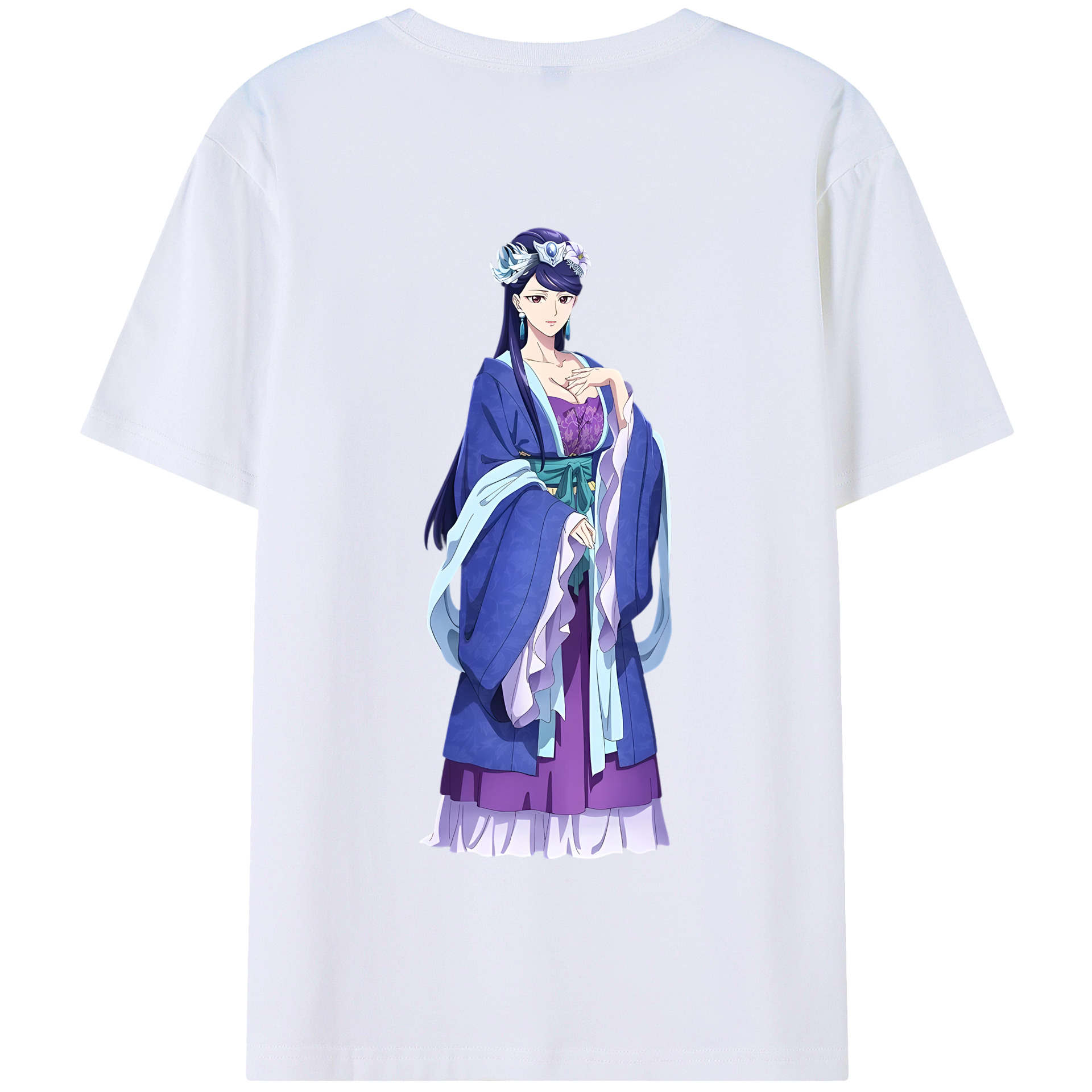 （画像用） 薬屋のひとりごと The Apothecary Diaries 綿100％半袖Tシャツ（背面プリント）