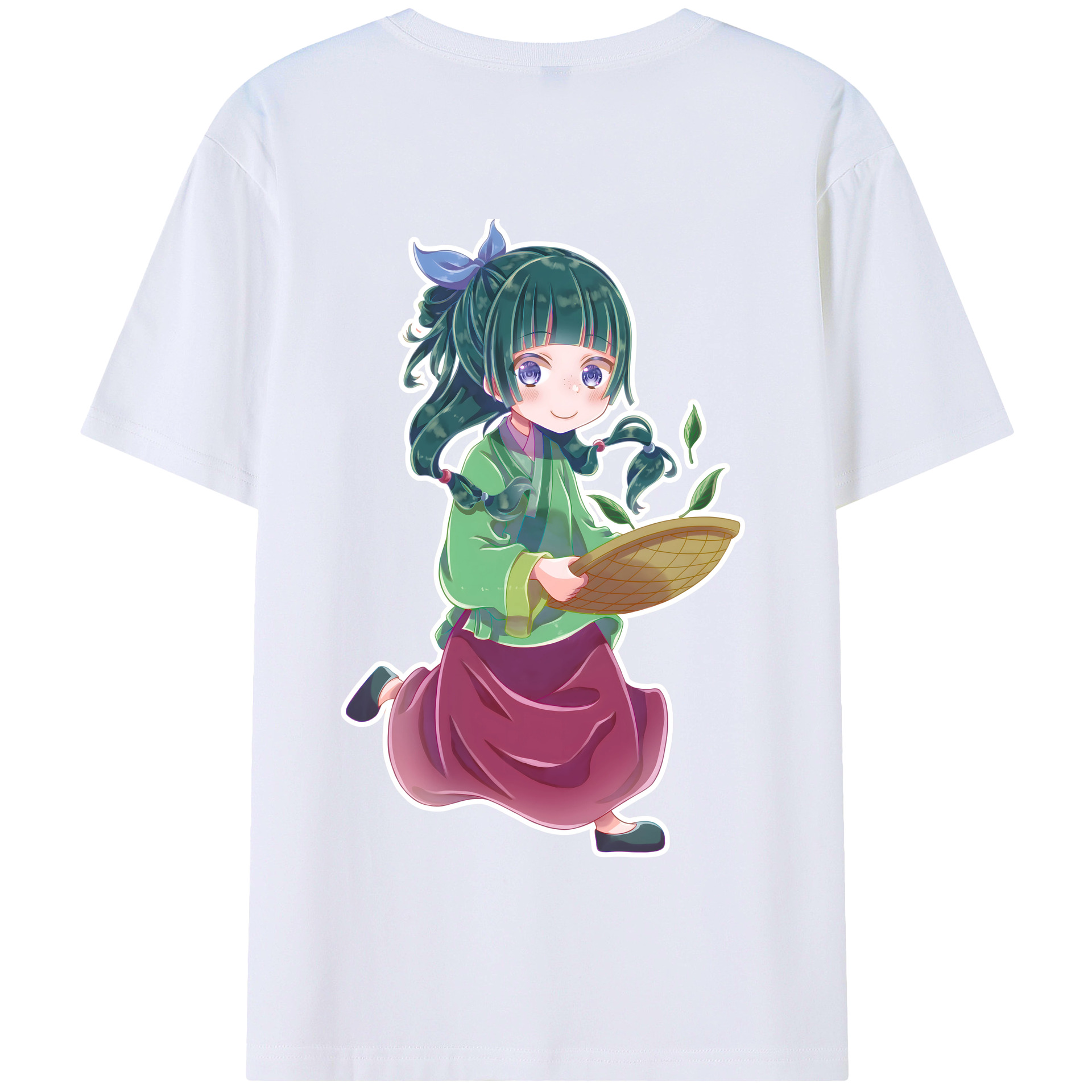 （画像用） 薬屋のひとりごと The Apothecary Diaries 綿100％半袖Tシャツ（背面プリント）