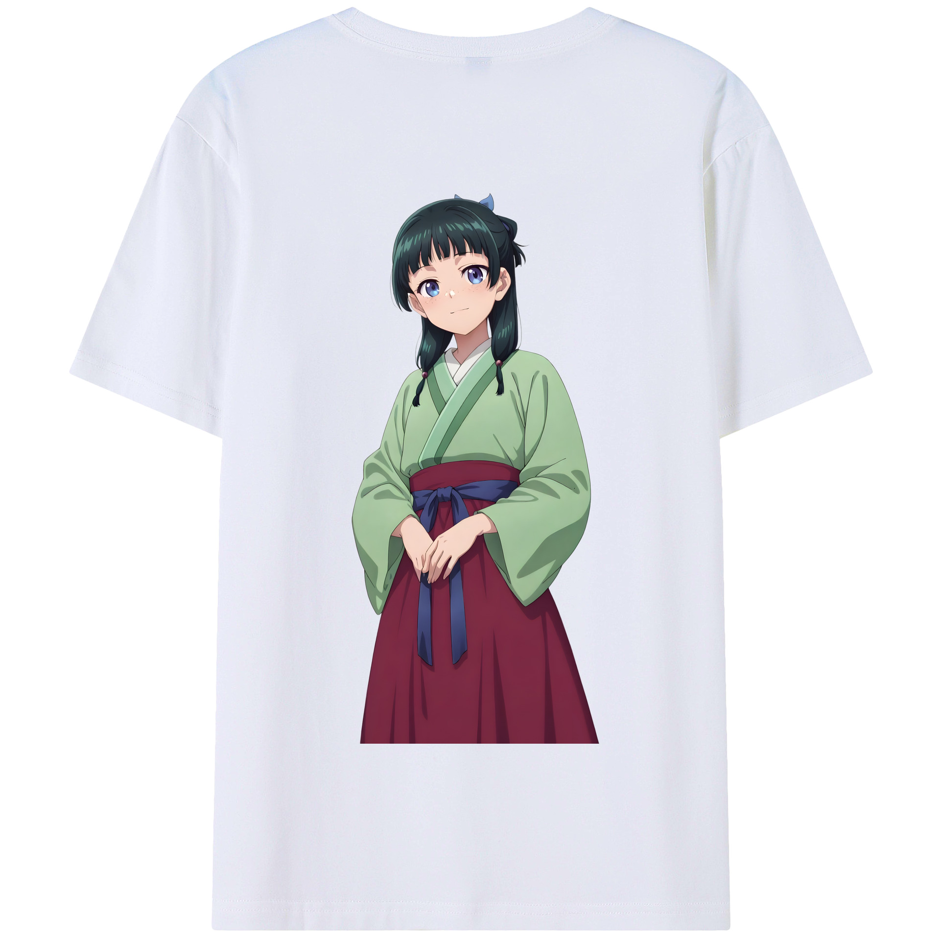 （画像用） 薬屋のひとりごと The Apothecary Diaries 綿100％半袖Tシャツ（背面プリント）