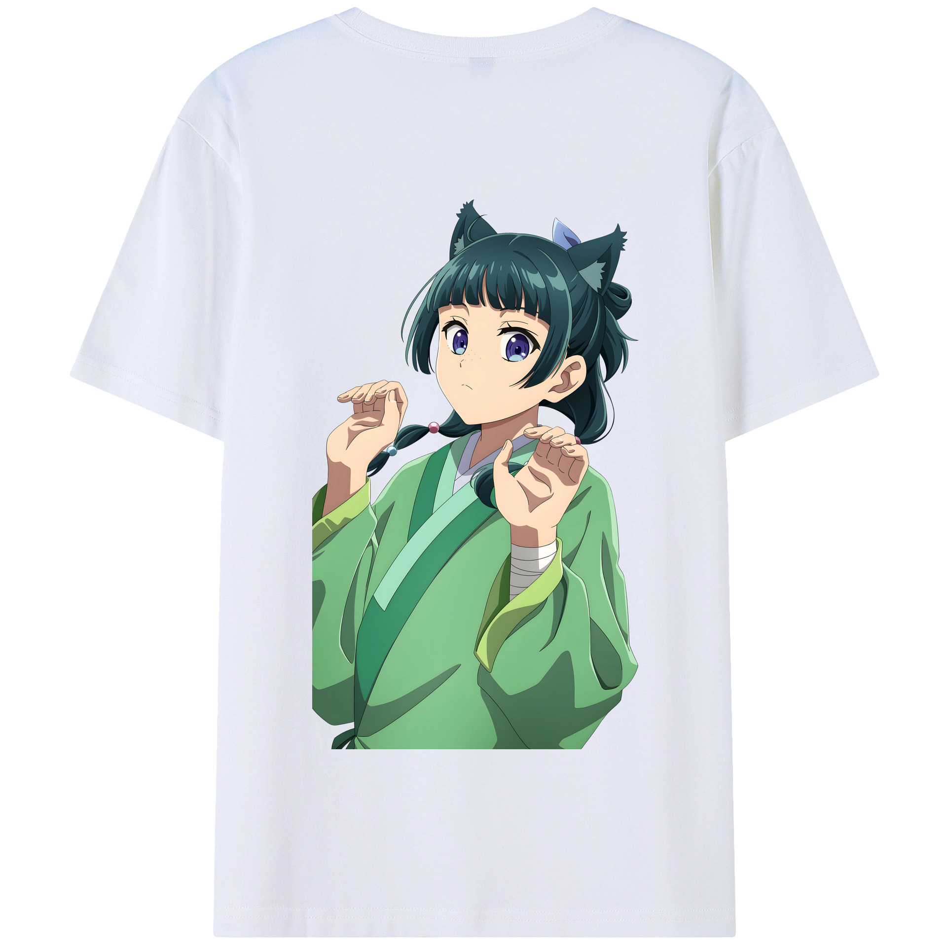 （画像用） 薬屋のひとりごと The Apothecary Diaries 綿100％半袖Tシャツ（背面プリント）