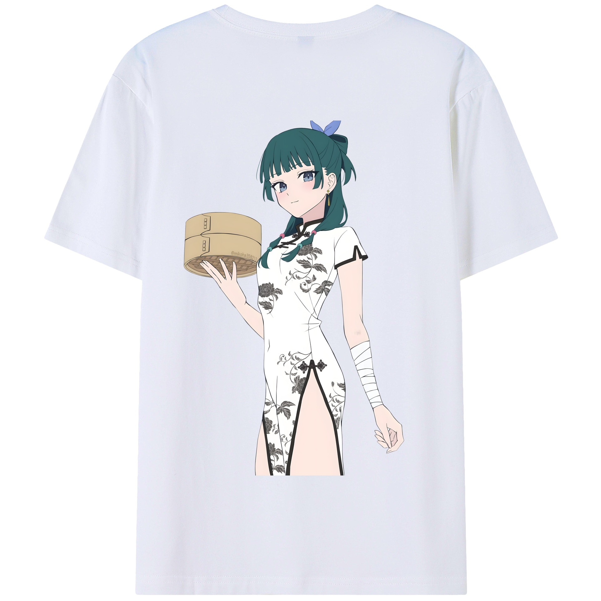 （画像用） 薬屋のひとりごと The Apothecary Diaries 綿100％半袖Tシャツ（背面プリント）
