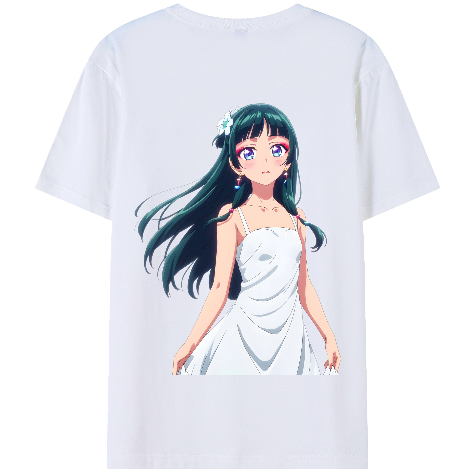 （画像用） 薬屋のひとりごと The Apothecary Diaries 綿100％半袖Tシャツ（背面プリント）