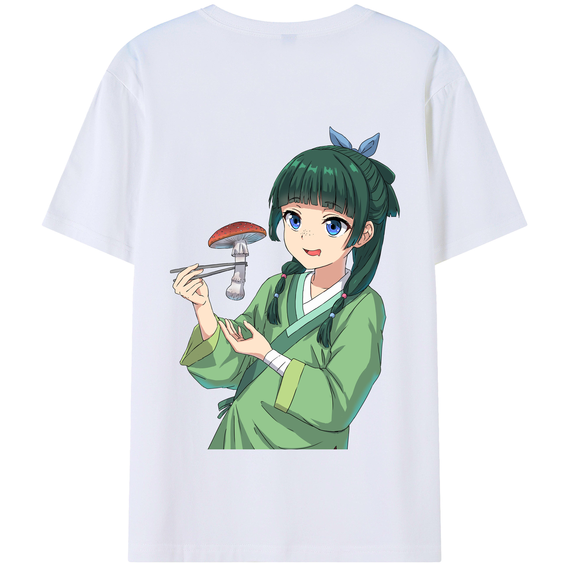 （画像用） 薬屋のひとりごと The Apothecary Diaries 綿100％半袖Tシャツ（背面プリント）