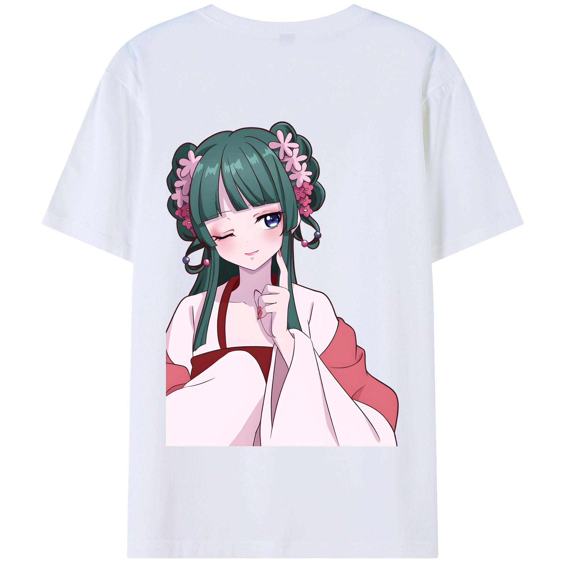 （画像用） 薬屋のひとりごと The Apothecary Diaries 綿100％半袖Tシャツ（背面プリント）