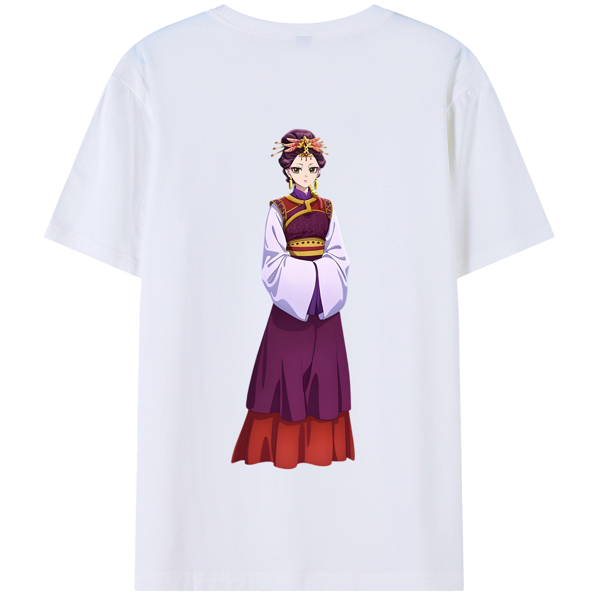 （画像用） 薬屋のひとりごと The Apothecary Diaries 綿100％半袖Tシャツ（背面プリント）