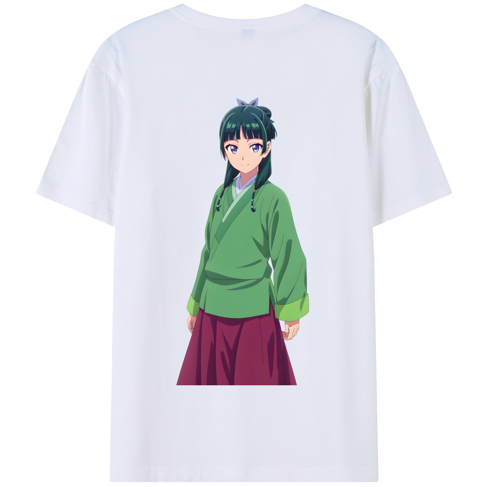 （画像用） 薬屋のひとりごと The Apothecary Diaries 綿100％半袖Tシャツ（背面プリント）