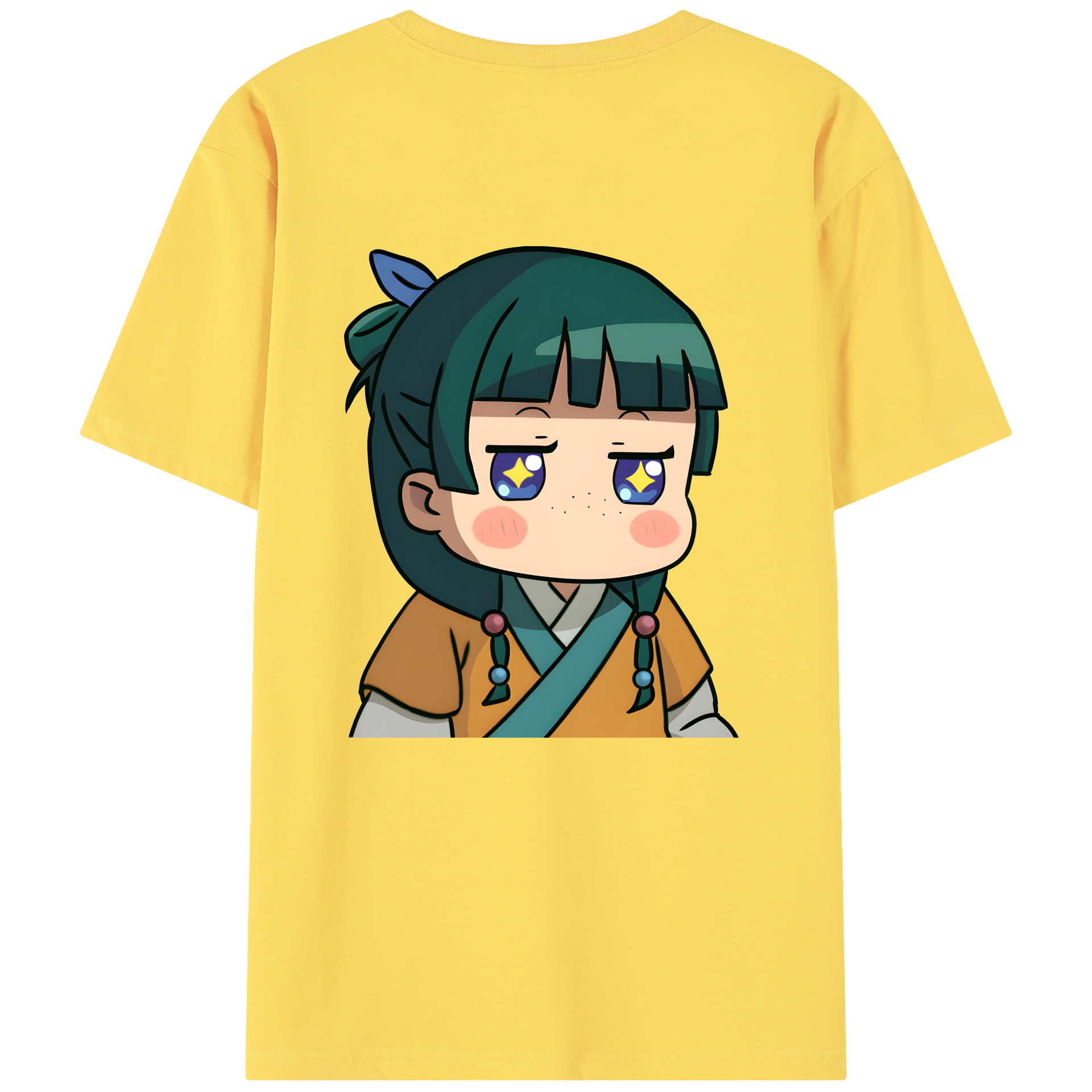 （画像用） 薬屋のひとりごと The Apothecary Diaries 綿100％半袖Tシャツ（背面プリント）