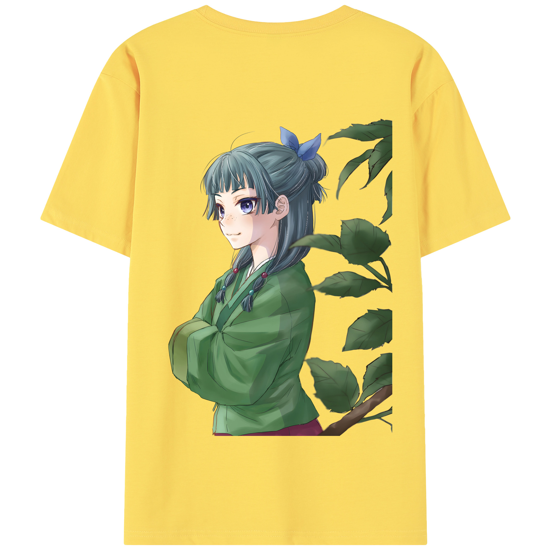 （画像用） 薬屋のひとりごと The Apothecary Diaries 綿100％半袖Tシャツ（背面プリント）