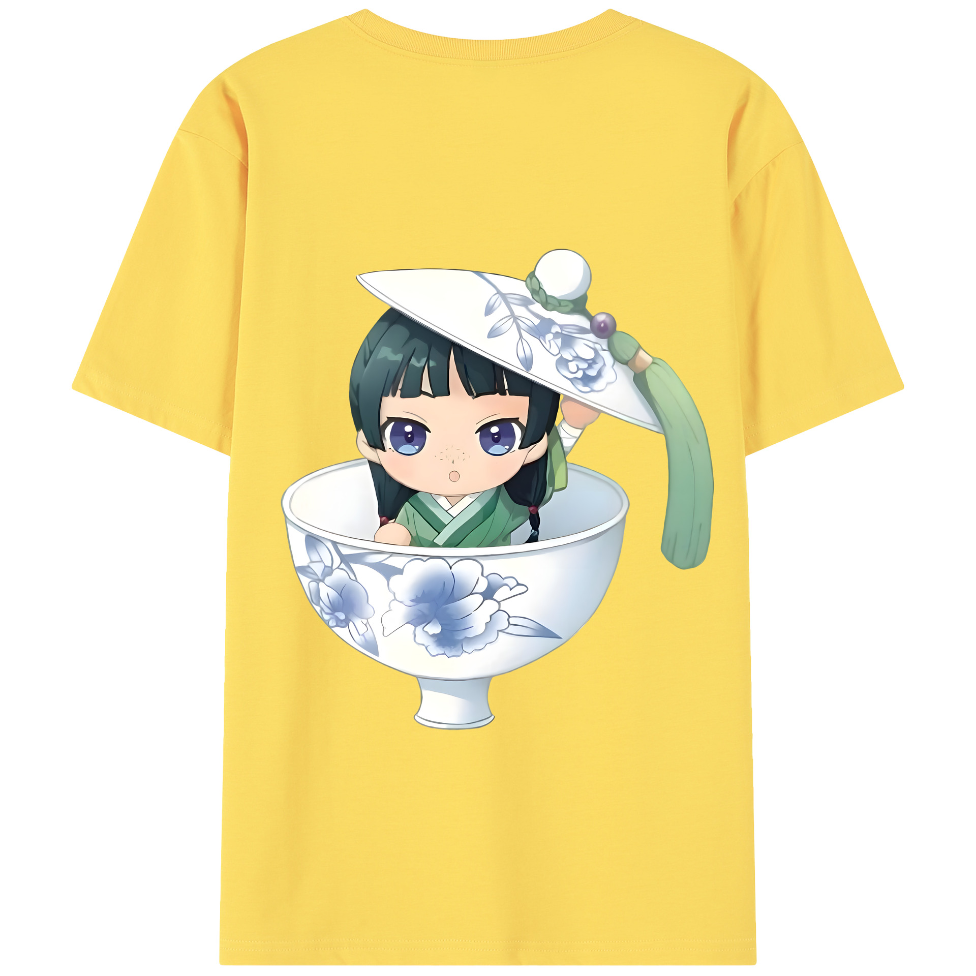 （画像用） 薬屋のひとりごと The Apothecary Diaries 綿100％半袖Tシャツ（背面プリント）