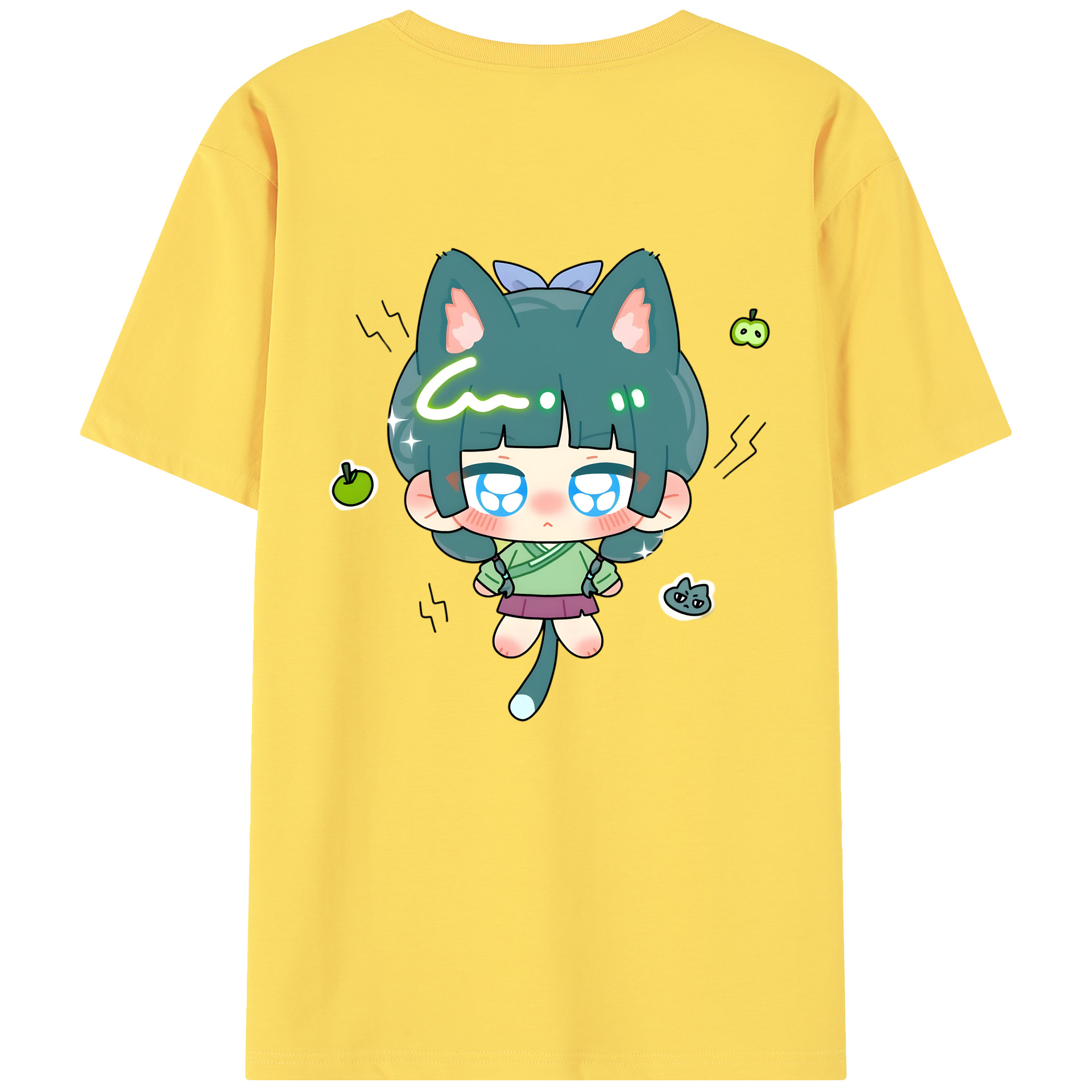 （画像用） 薬屋のひとりごと The Apothecary Diaries 綿100％半袖Tシャツ（背面プリント）