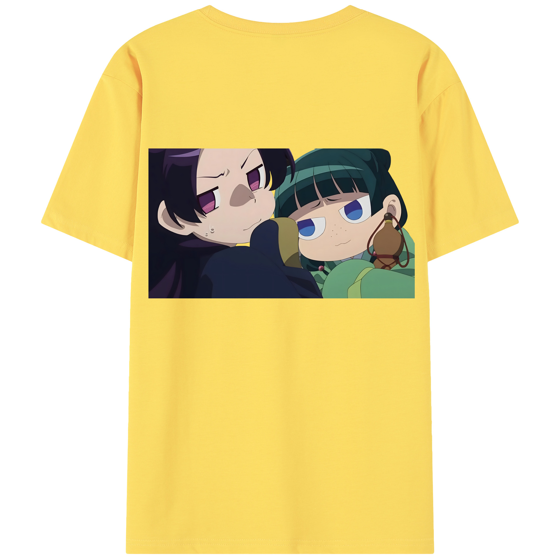 （画像用） 薬屋のひとりごと The Apothecary Diaries 綿100％半袖Tシャツ（背面プリント）