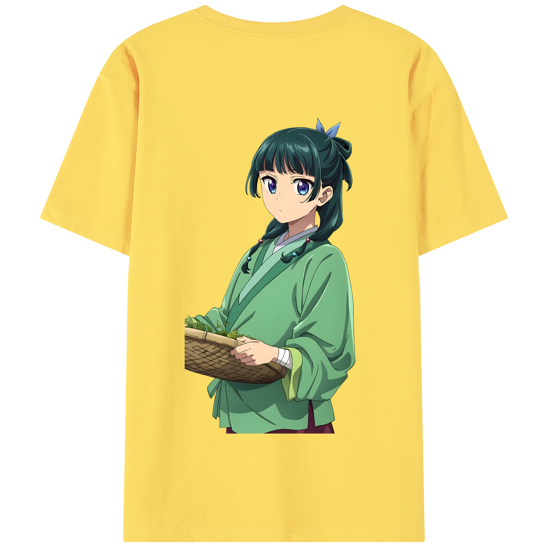 （画像用） 薬屋のひとりごと The Apothecary Diaries 綿100％半袖Tシャツ（背面プリント）