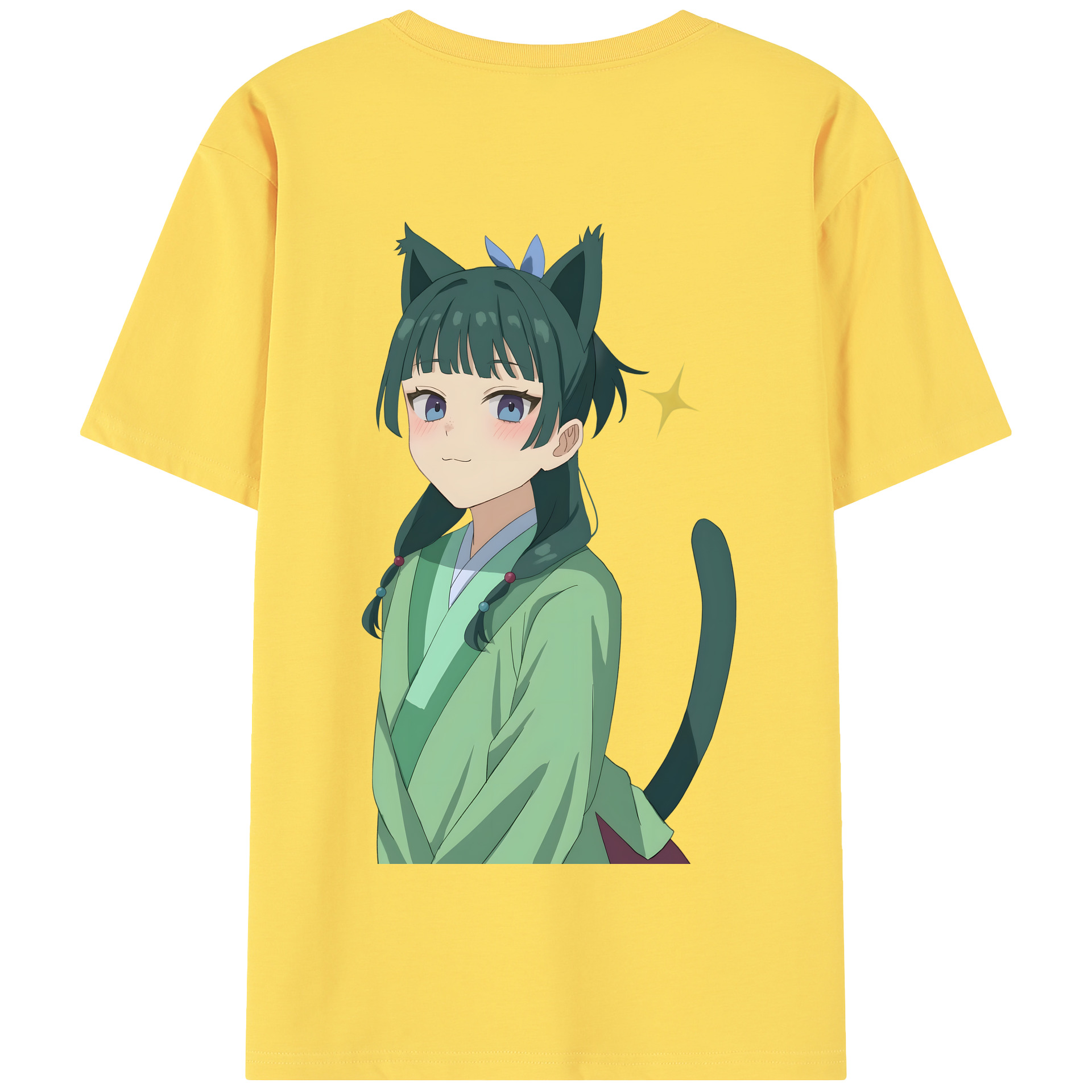 （画像用） 薬屋のひとりごと The Apothecary Diaries 綿100％半袖Tシャツ（背面プリント）