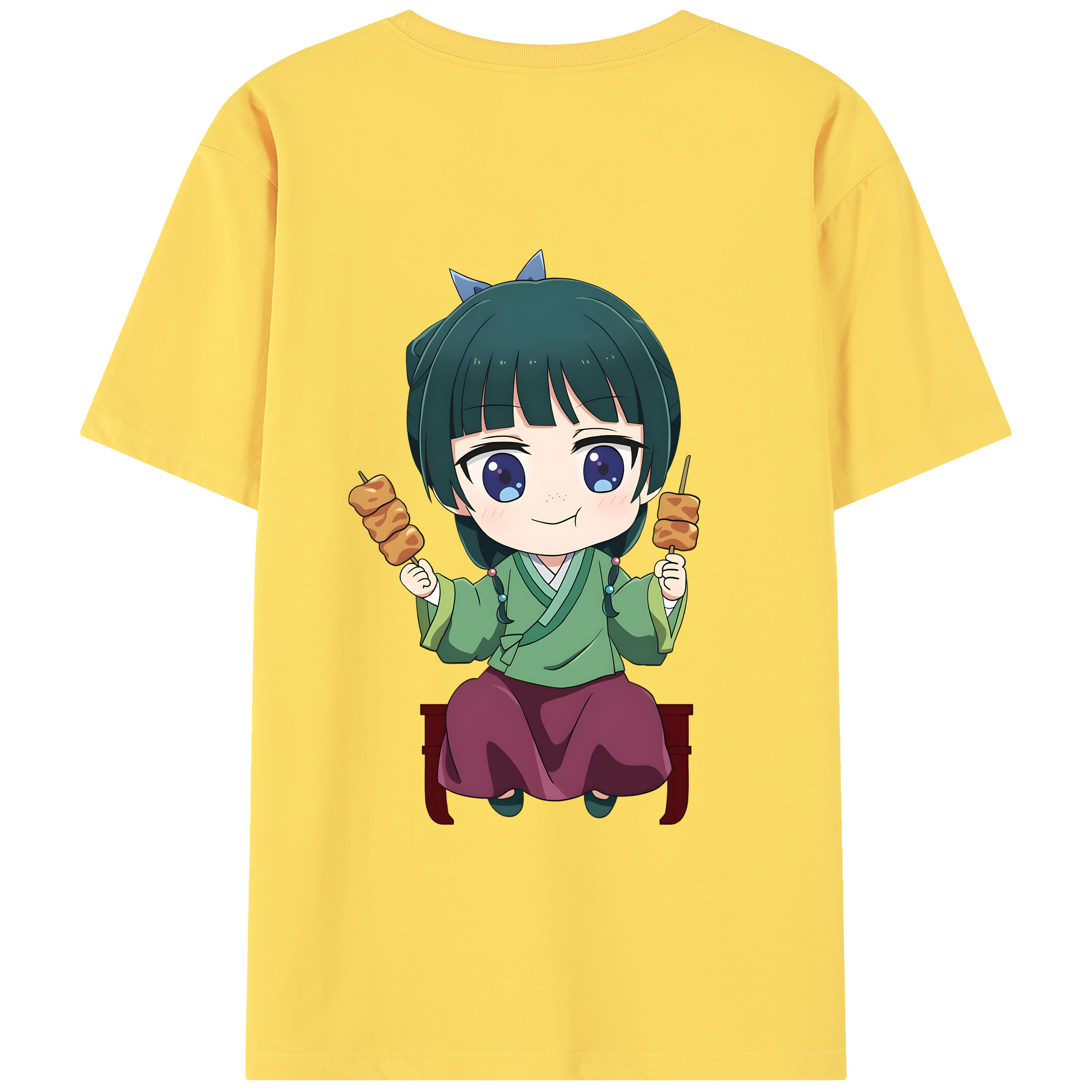 （画像用） 薬屋のひとりごと The Apothecary Diaries 綿100％半袖Tシャツ（背面プリント）