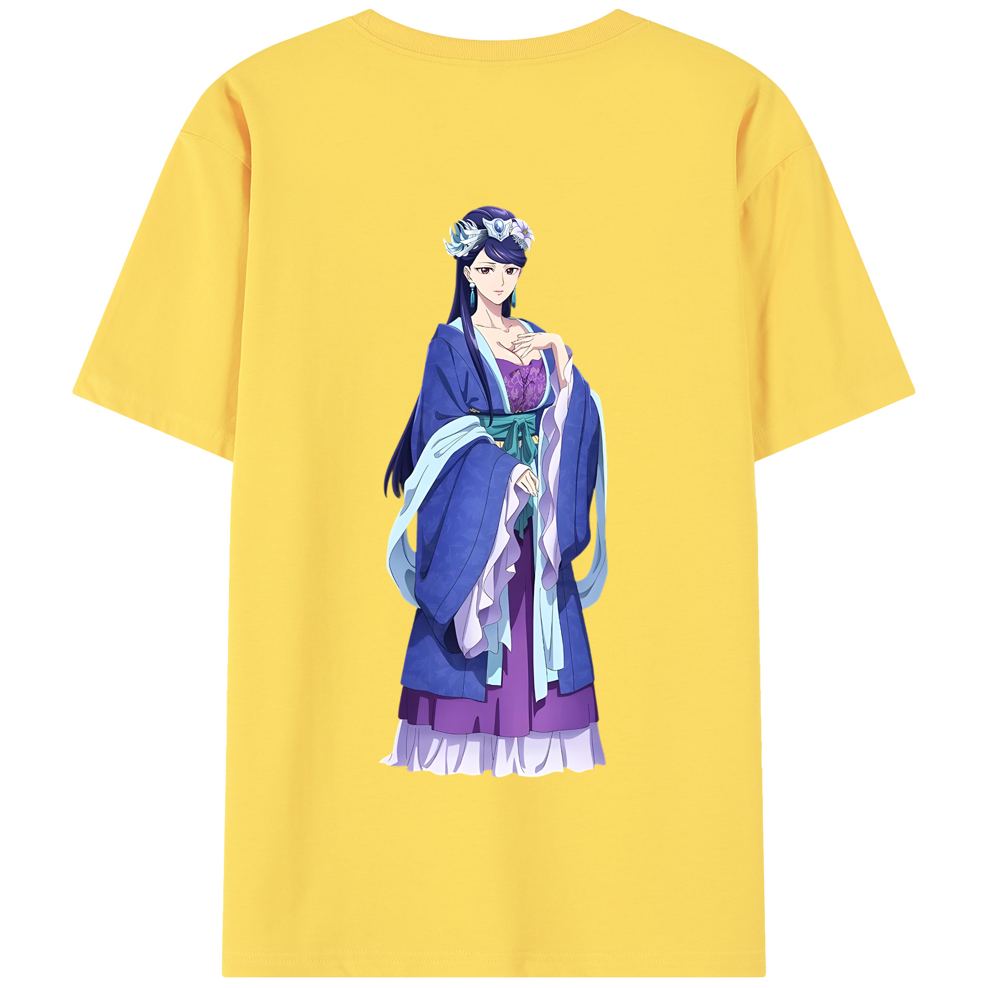 （画像用） 薬屋のひとりごと The Apothecary Diaries 綿100％半袖Tシャツ（背面プリント）