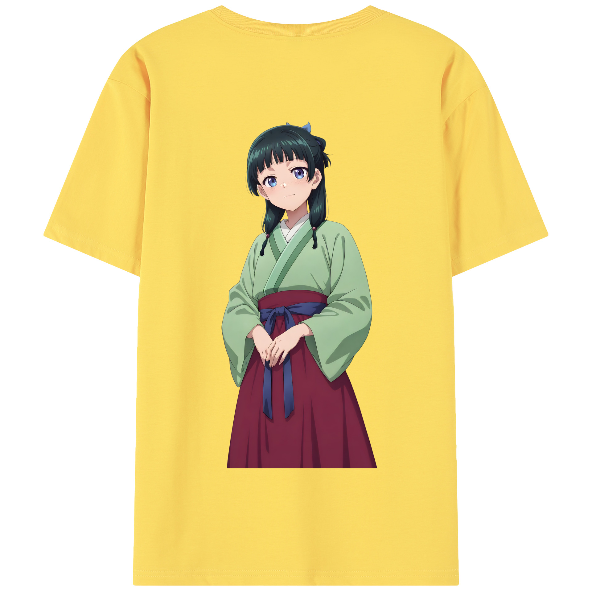 （画像用） 薬屋のひとりごと The Apothecary Diaries 綿100％半袖Tシャツ（背面プリント）