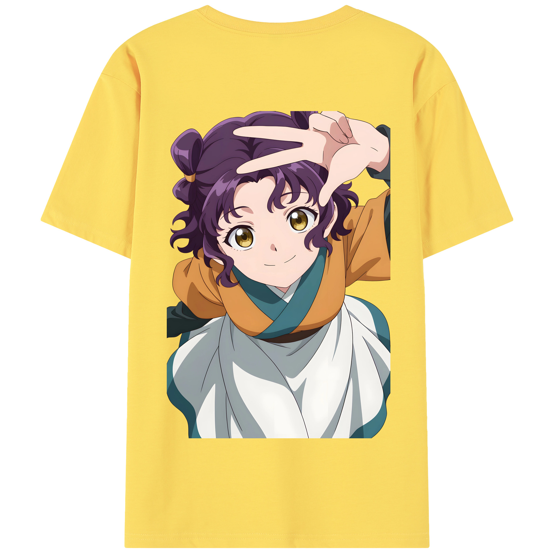 （画像用） 薬屋のひとりごと The Apothecary Diaries 綿100％半袖Tシャツ（背面プリント）