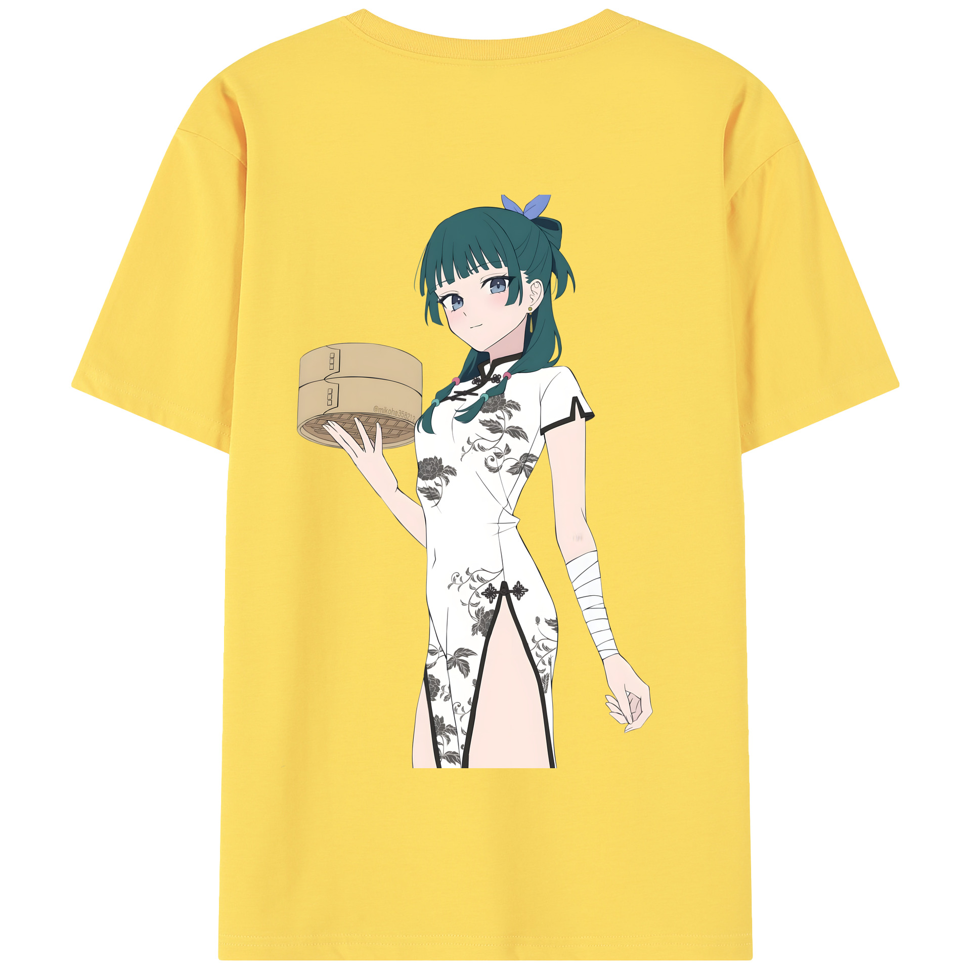 （画像用） 薬屋のひとりごと The Apothecary Diaries 綿100％半袖Tシャツ（背面プリント）