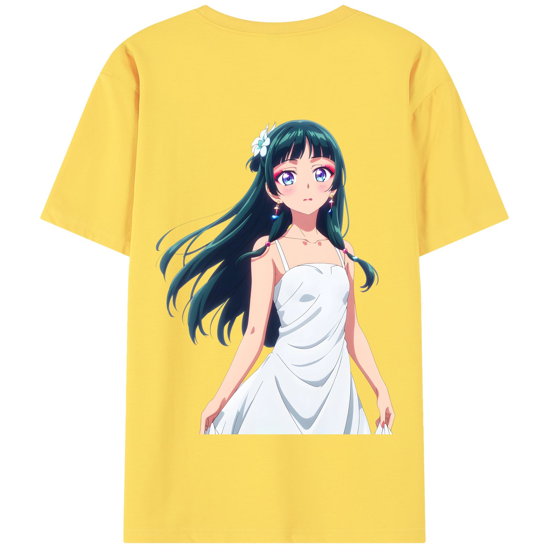 （画像用） 薬屋のひとりごと The Apothecary Diaries 綿100％半袖Tシャツ（背面プリント）