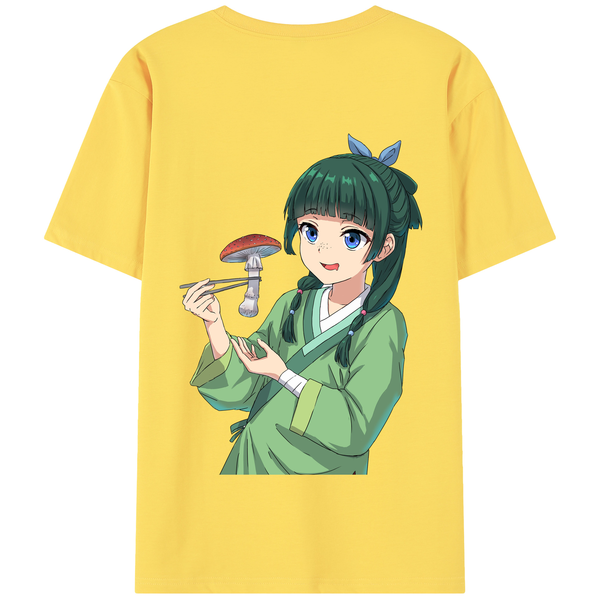 （画像用） 薬屋のひとりごと The Apothecary Diaries 綿100％半袖Tシャツ（背面プリント）