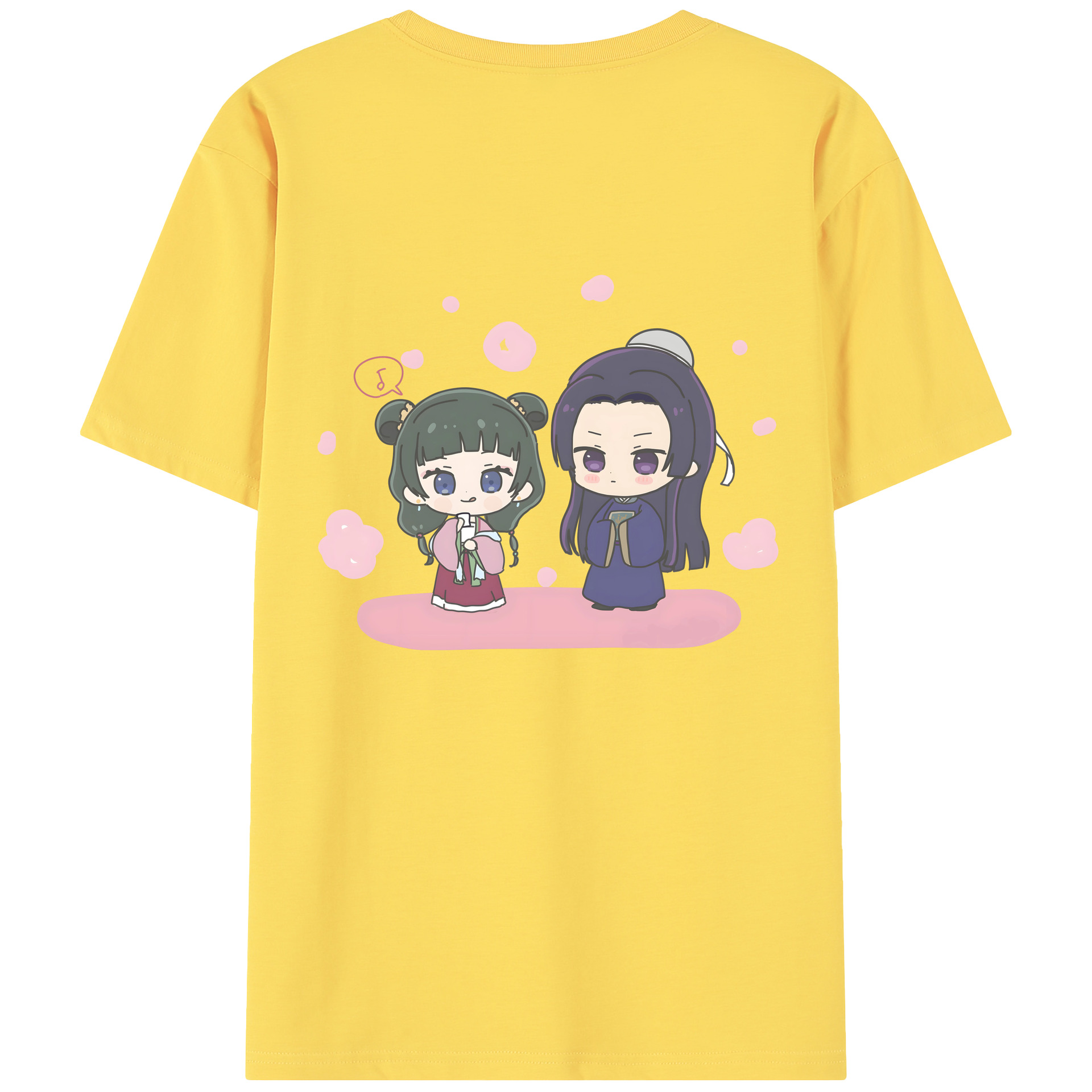 （画像用） 薬屋のひとりごと The Apothecary Diaries 綿100％半袖Tシャツ（背面プリント）
