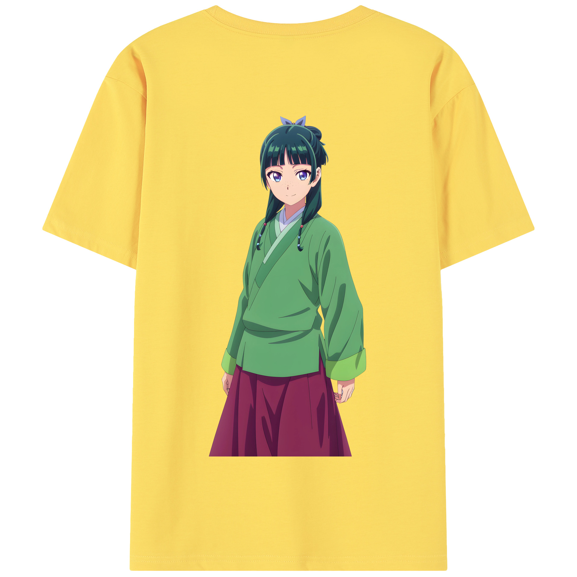 （画像用） 薬屋のひとりごと The Apothecary Diaries 綿100％半袖Tシャツ（背面プリント）